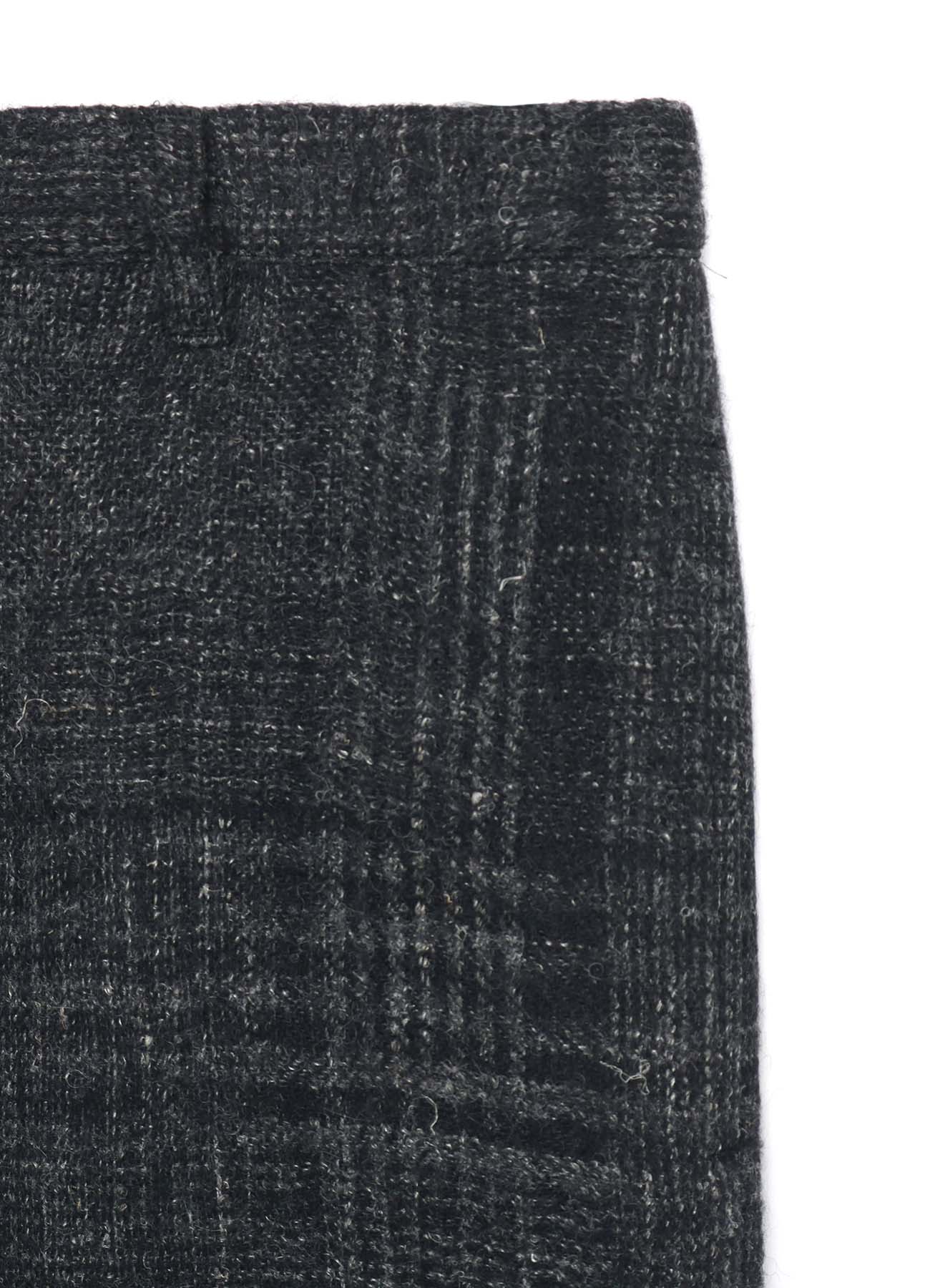 Dobby Check Men's Dress Pants - Classic Business Casual Trousers for Office, Wedding & Formal Events
