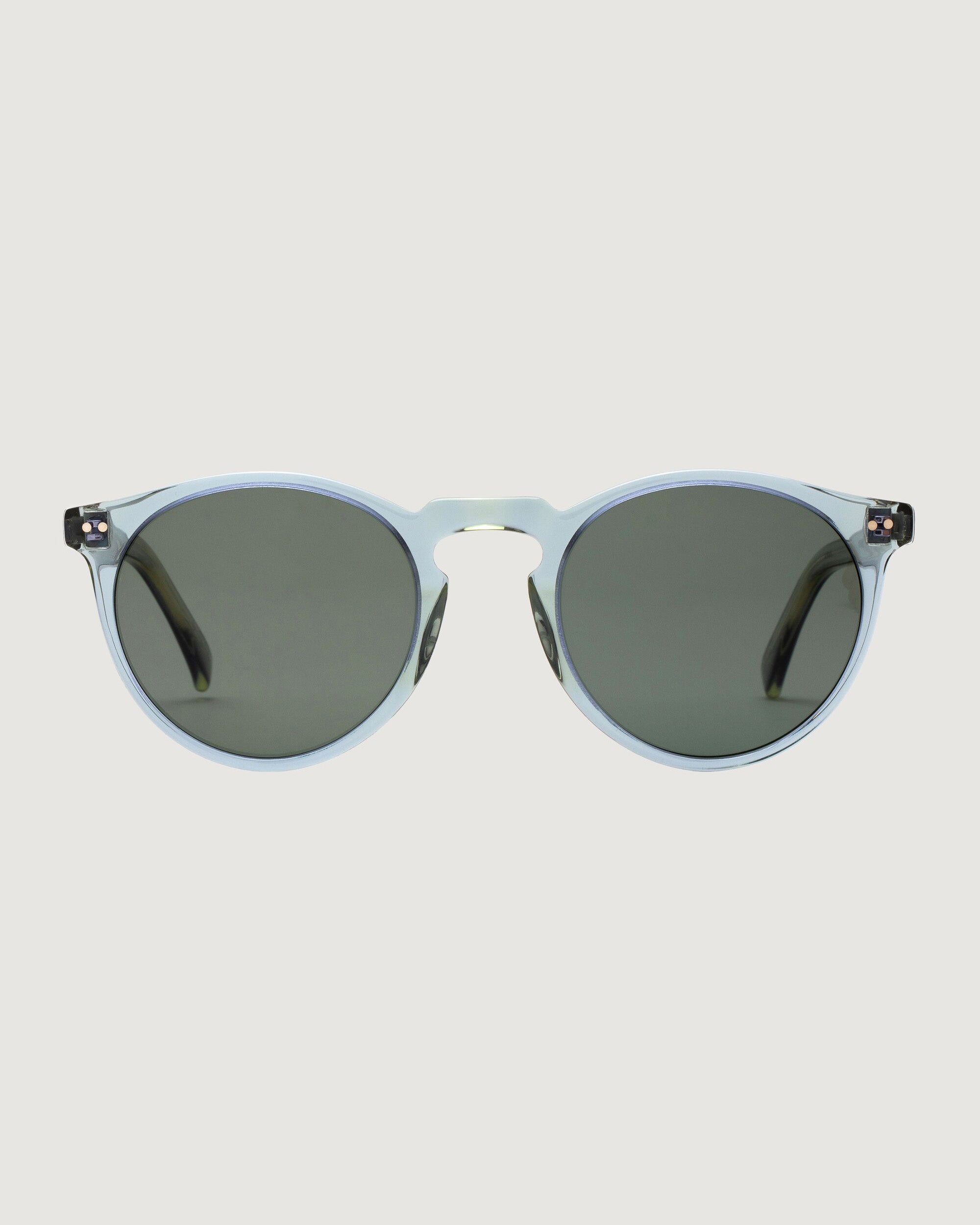 OTIS Omar X Sunglasses - Emerald Green Grey Lenses, UV Protection, Polarized, Lightweight & Stylish for Outdoor Activities, Driving, and Beach Vacations