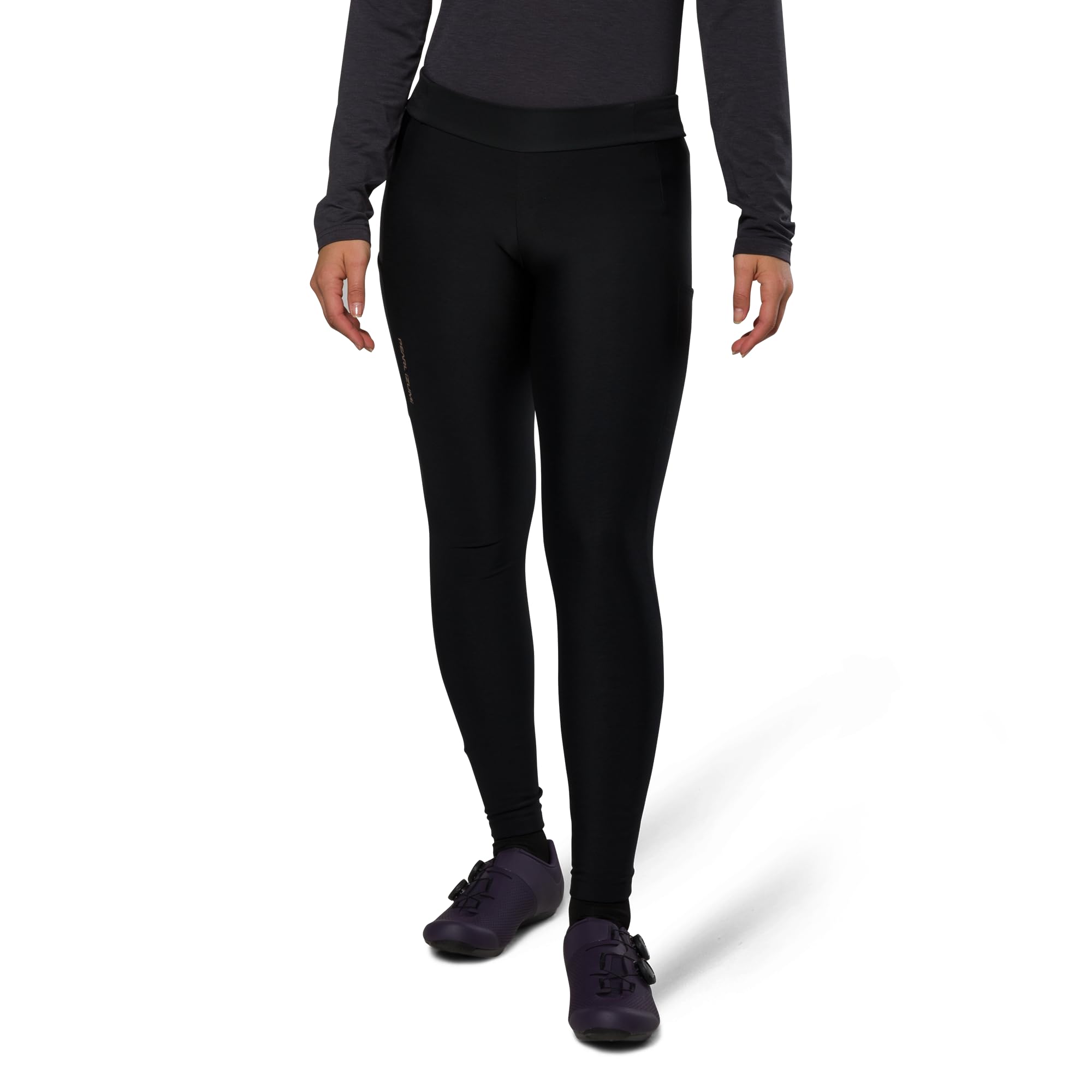 PEARL IZUMI Women's Thermal Running Tights with Dual Thigh Cargo Pockets - Soft, Stretchy Winter Workout Leggings for Layering - Perfect for Cold Weather Running, Cycling & Outdoor Activities
