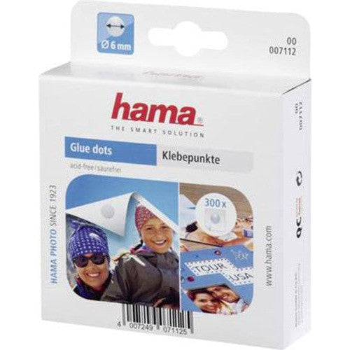 Hama Photo Dots 300 Pack - Reusable Adhesive Dots for Photos, Posters & Wall Decor | Perfect for Scrapbooking, Home Decor & Office Organization