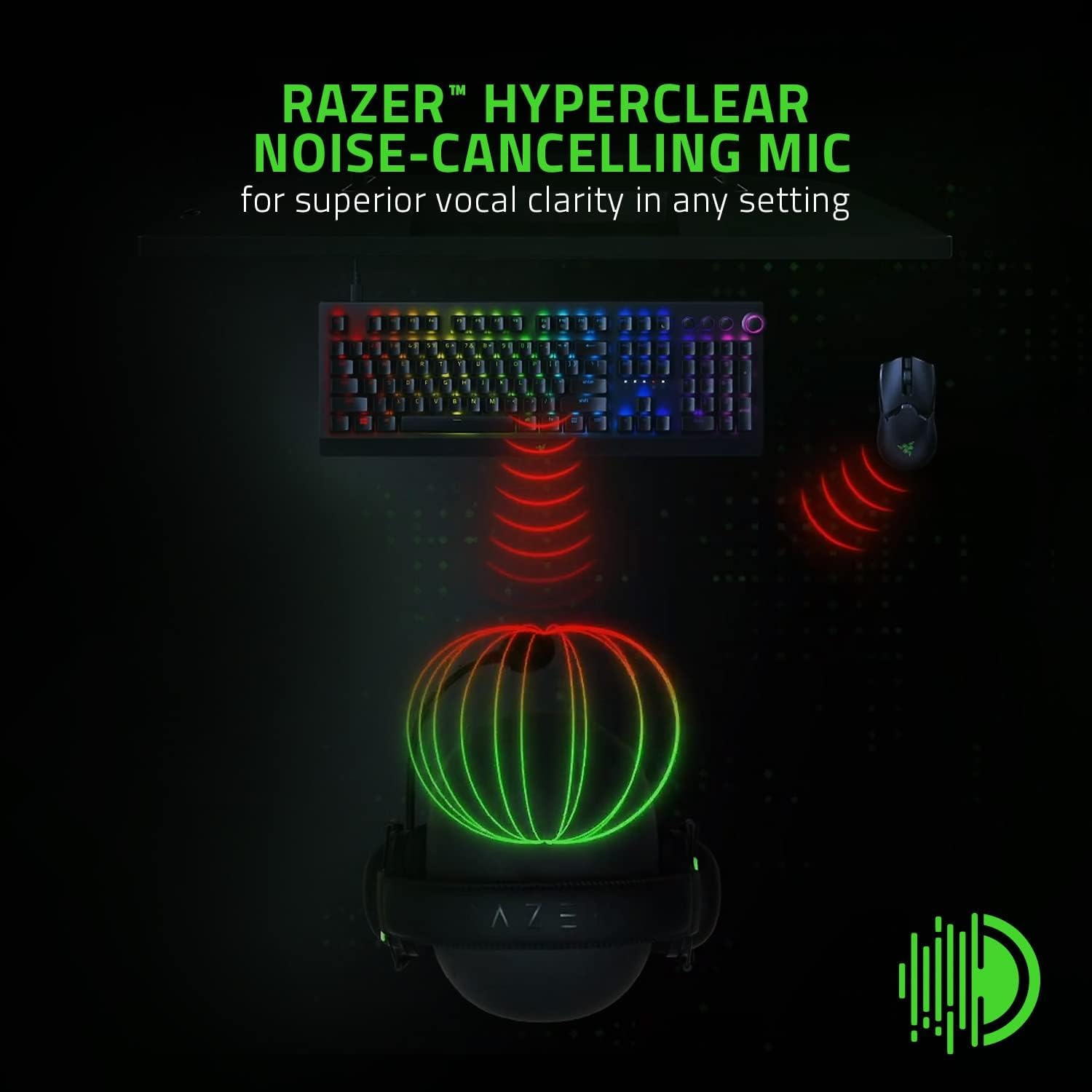 Razer BlackShark V2 X Gaming Headset with 7.1 Surround Sound, 50mm Drivers & Memory Foam Cushion - Compatible with PC, PS4, PS5, Nintendo Switch - 3.5mm Audio Jack (Black) - Perfect for Competitive Gaming, Streaming & Esports