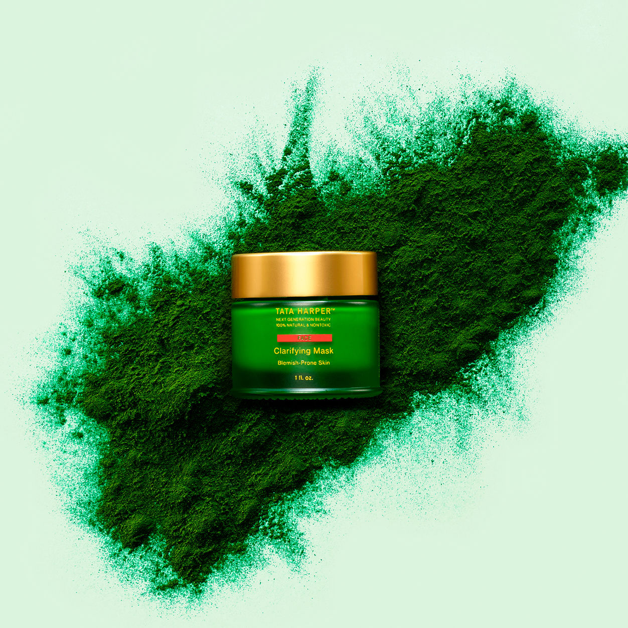 Tata Harper Clarifying Mask - Purifying & Detoxifying Facial Mask for Acne & Blemish-Prone Skin | Deep Cleansing & Pore Minimizing | Perfect for Spa Nights & Self-Care Routines