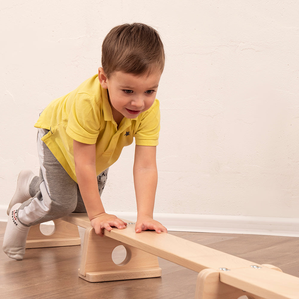 Kids Balance Beam - Non-Slip Gymnastics Training Equipment for Toddlers & Children - Perfect for Indoor/Outdoor Play, Yoga, and Motor Skill Development