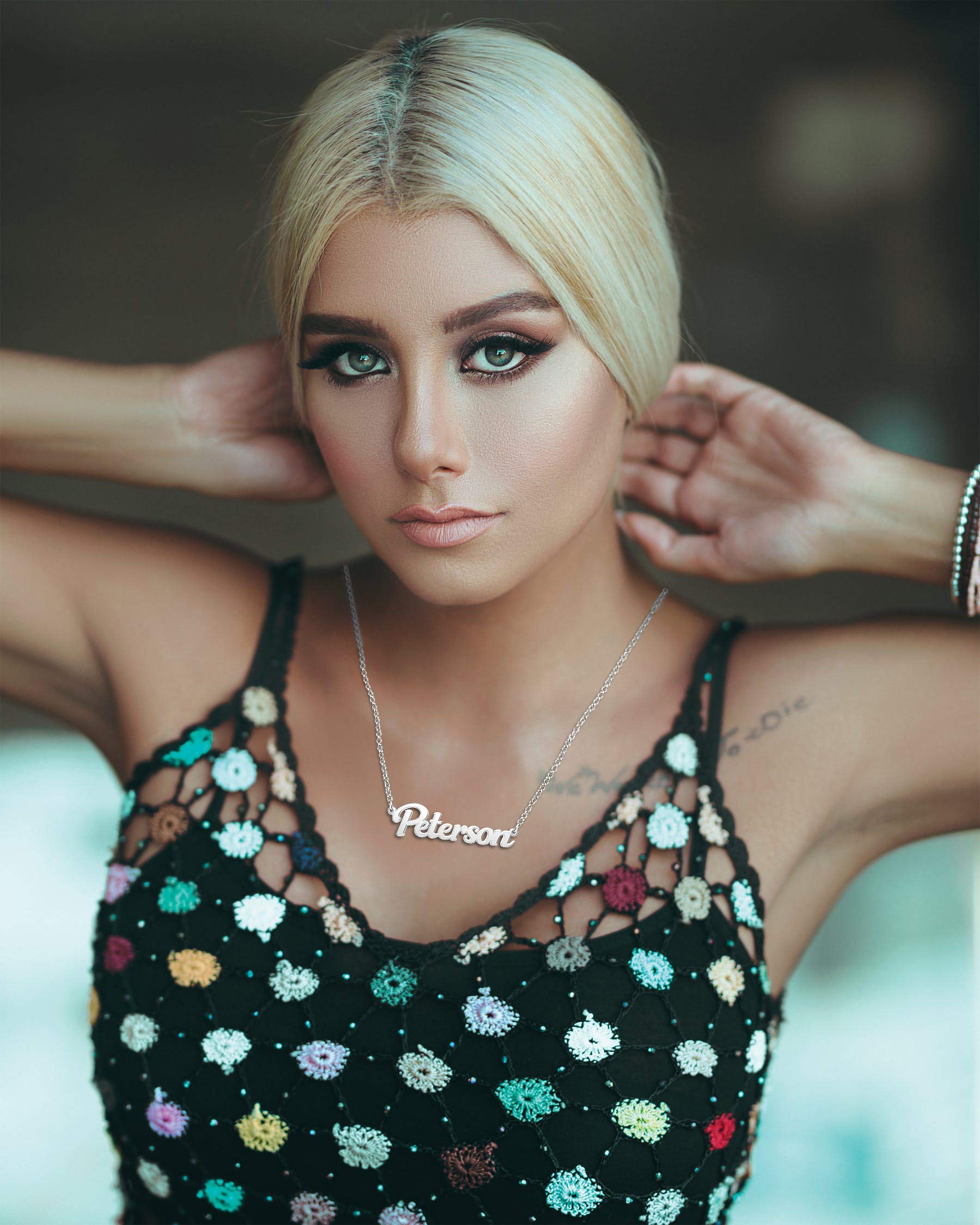Customized Jacob Name Necklace - Rose Gold Plated Sterling Silver Personalized Jewelry for Gifts, Anniversaries & Special Occasions