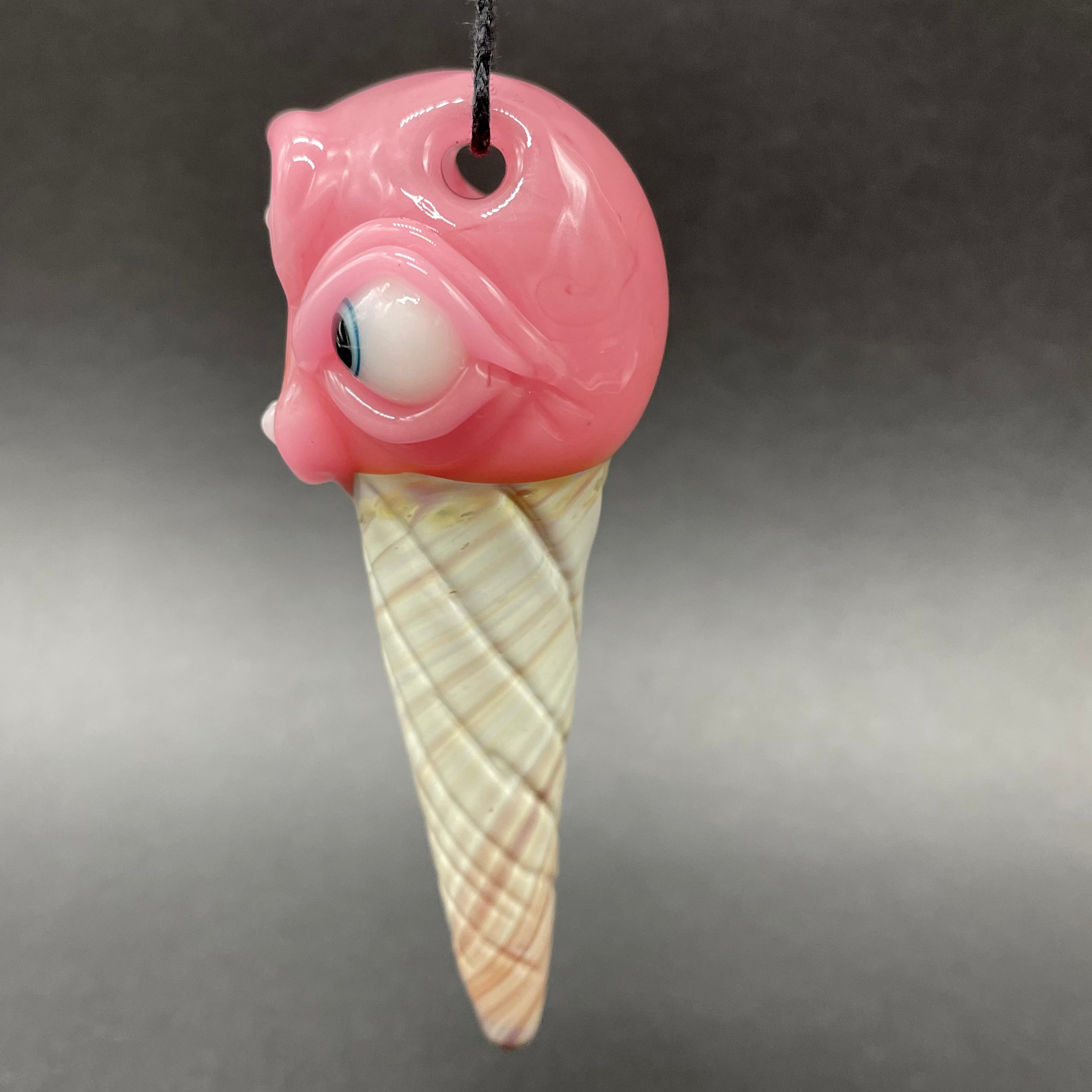 Stylish Ice Cream Cone Pendant Necklace - Cute & Trendy Jewelry for Women & Girls - Perfect for Summer Outfits, Parties & Gifts