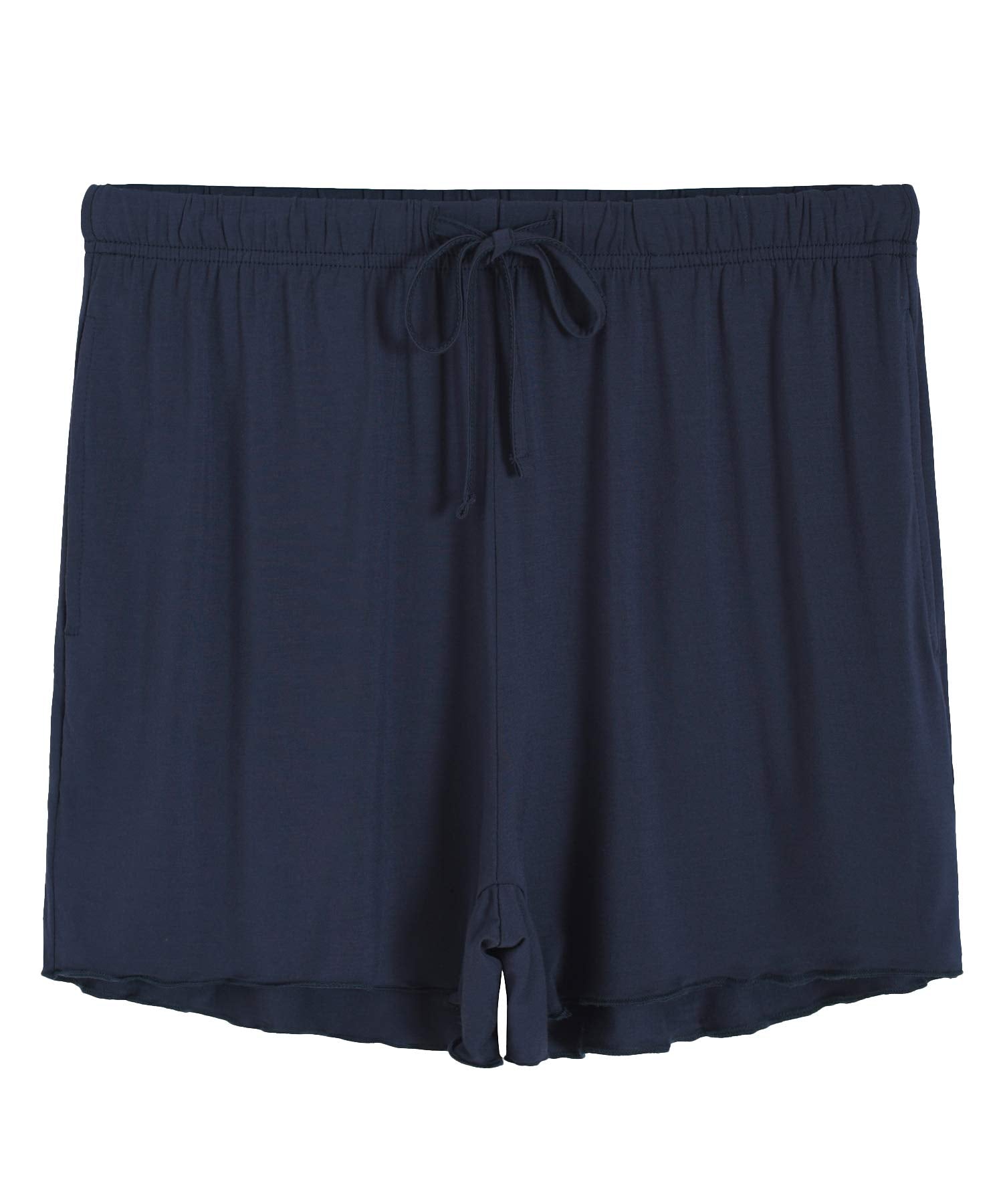 Soft & Breathable Women's Bamboo Viscose Pajama Shorts with Pockets - Comfy Sleepwear for Summer Nights, Lounge Wear at Home, Travel & Vacation Comfort