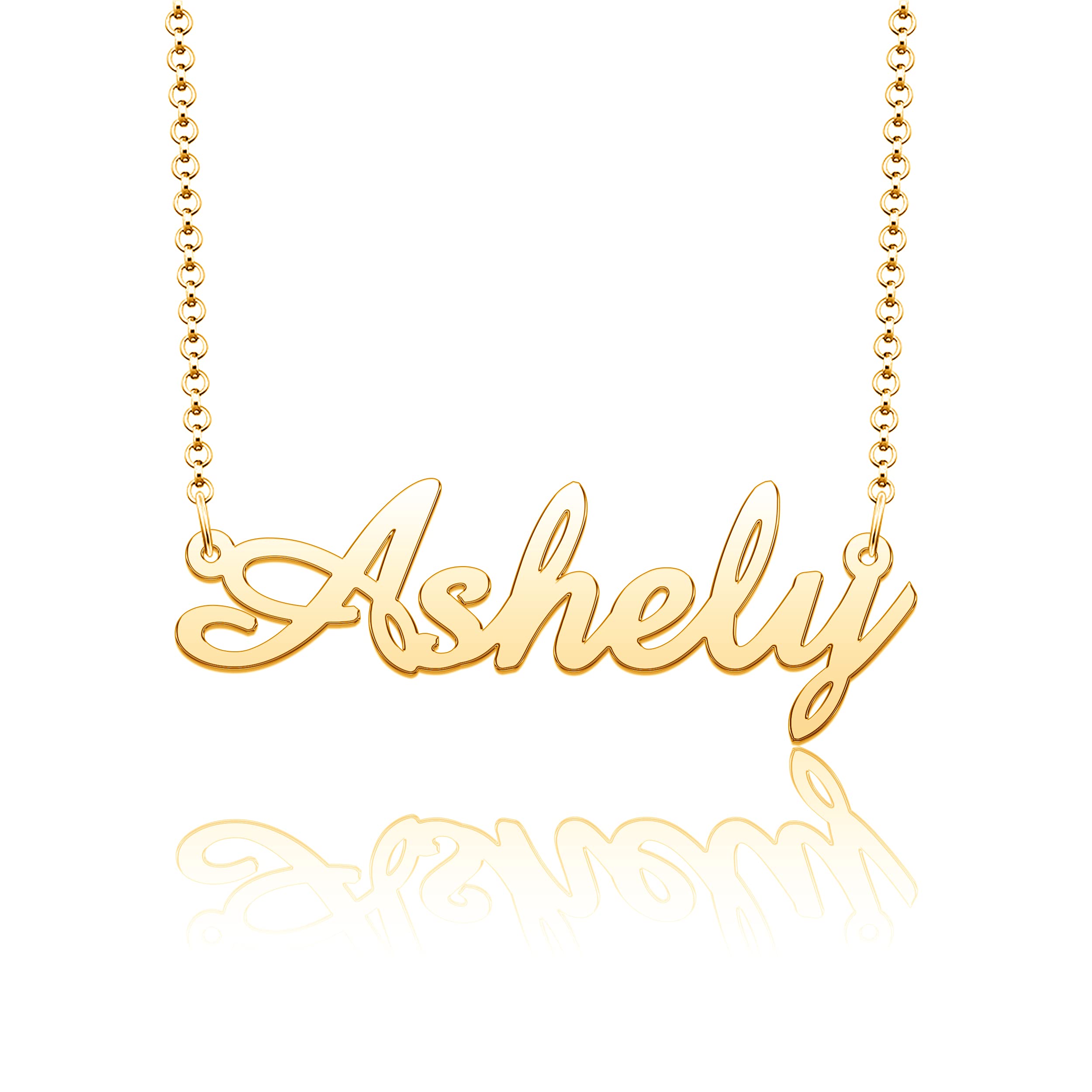 Korliya Personalized Name Necklace - Custom Copper & Gold Jewelry for Women & Girls | Perfect Gift for Birthday, Anniversary & Valentine's Day