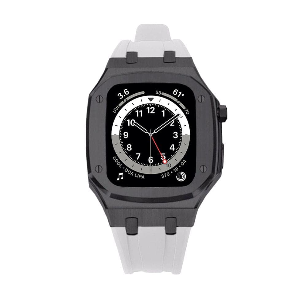 Durable Apple Watch Rubber Case for iWatch Series 6/7 - Shockproof Protective Cover for Outdoor Sports & Daily Use
