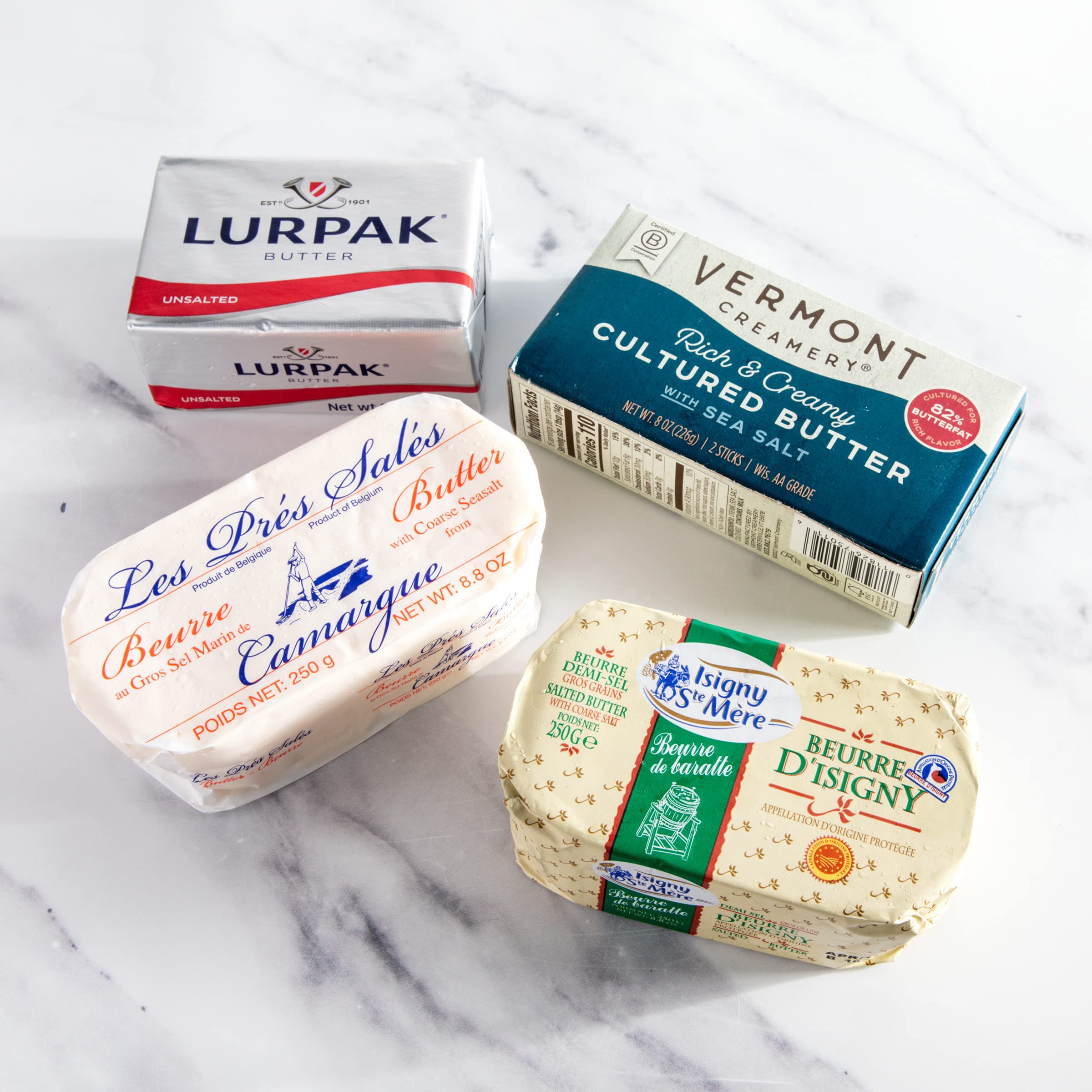 igourmet World's Finest Butter Assortment - Gourmet Butter Collection for Connoisseurs - International Artisan Butter Variety - Perfect for Charcuterie Boards, Baking & Gourmet Cooking