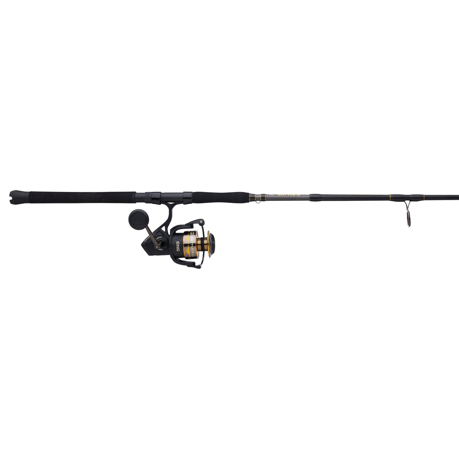 **Battle® IV Travel Spinning Rod & Reel Combo – Lightweight & Portable Fishing Gear for Saltwater & Freshwater – Perfect for Travel, Camping & Backpacking Adventures**
