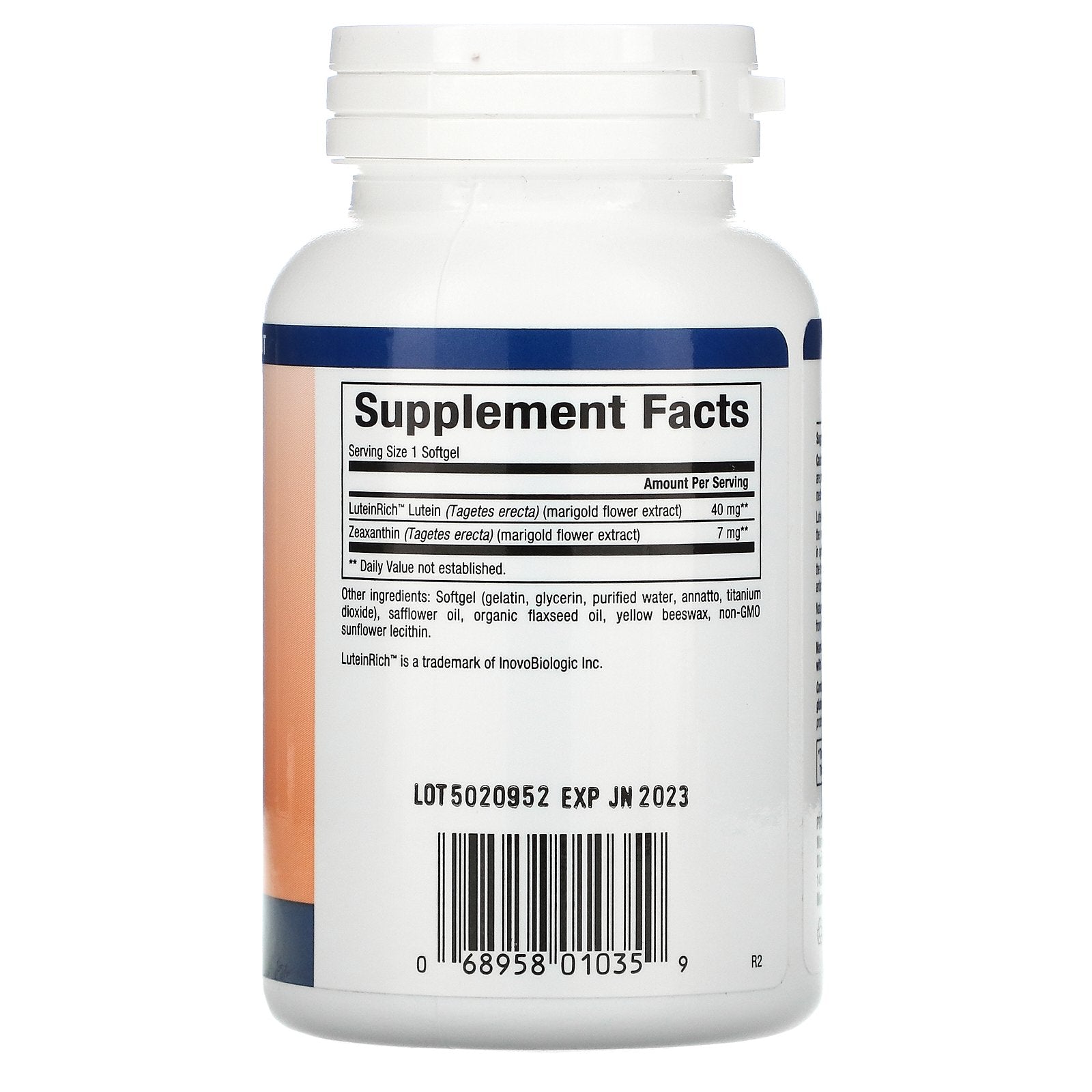 Premium Lutein 40mg Softgels - 60 Count for Eye Health & Vision Support | Antioxidant Supplement for Macular Degeneration & Blue Light Protection