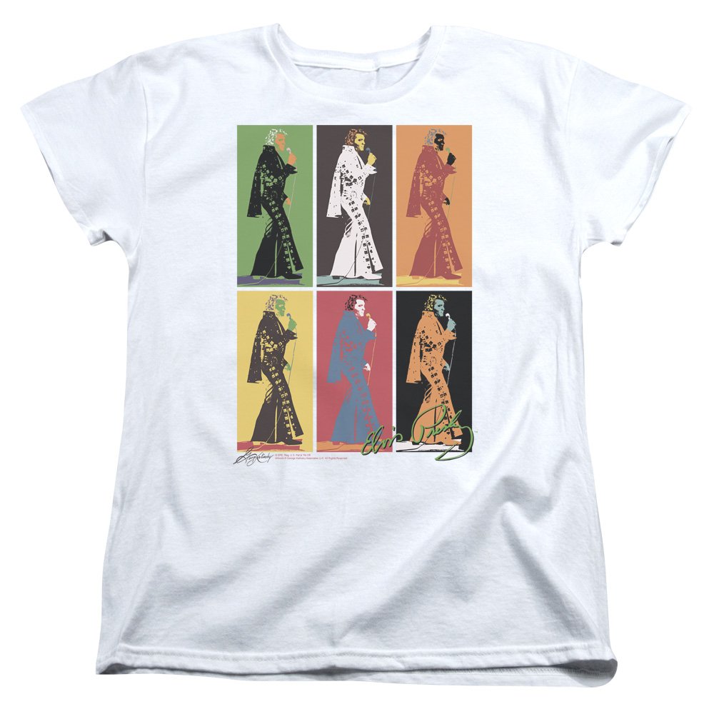 Vintage Elvis Presley Retro Graphic Women's T-Shirt | Classic Rock Band Tee for Concerts & Casual Wear