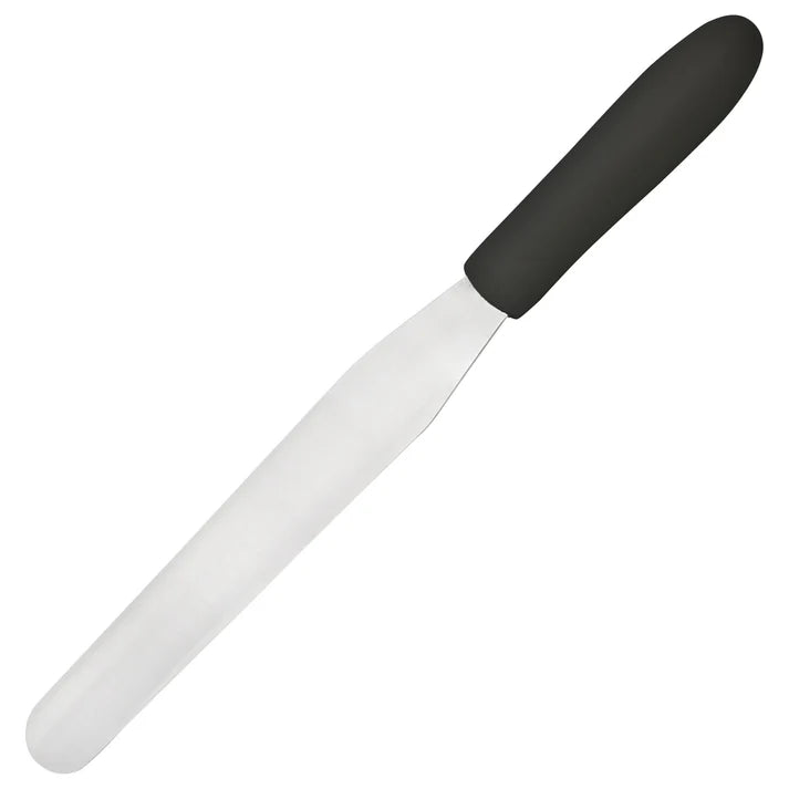 Winco 8-Inch Plastic Handle Cake Spatula - Perfect for Baking, Cake Decorating, and Serving Desserts