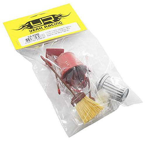 Yeah Racing 1/10 Scale RC Crawler Accessory Set - Broom, Dustpan, Mop, Bucket & Trash Bin for Realistic Crawler Scenes | Perfect for Off-Road Simulation & RC Car Display