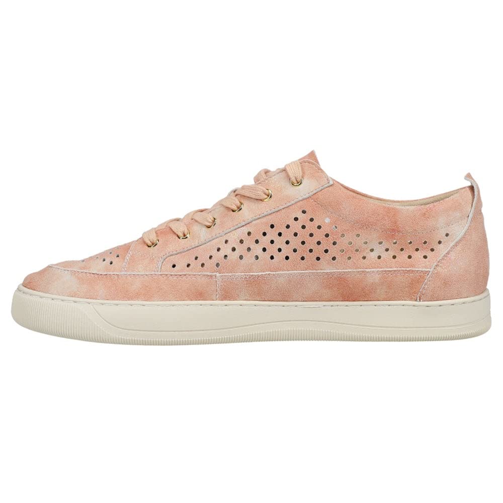 VANELi Women's Cosmo Lace Up Sneakers - Pink Casual Shoes for Walking, Running & Everyday Wear | Comfortable Fashion Sneakers for Women