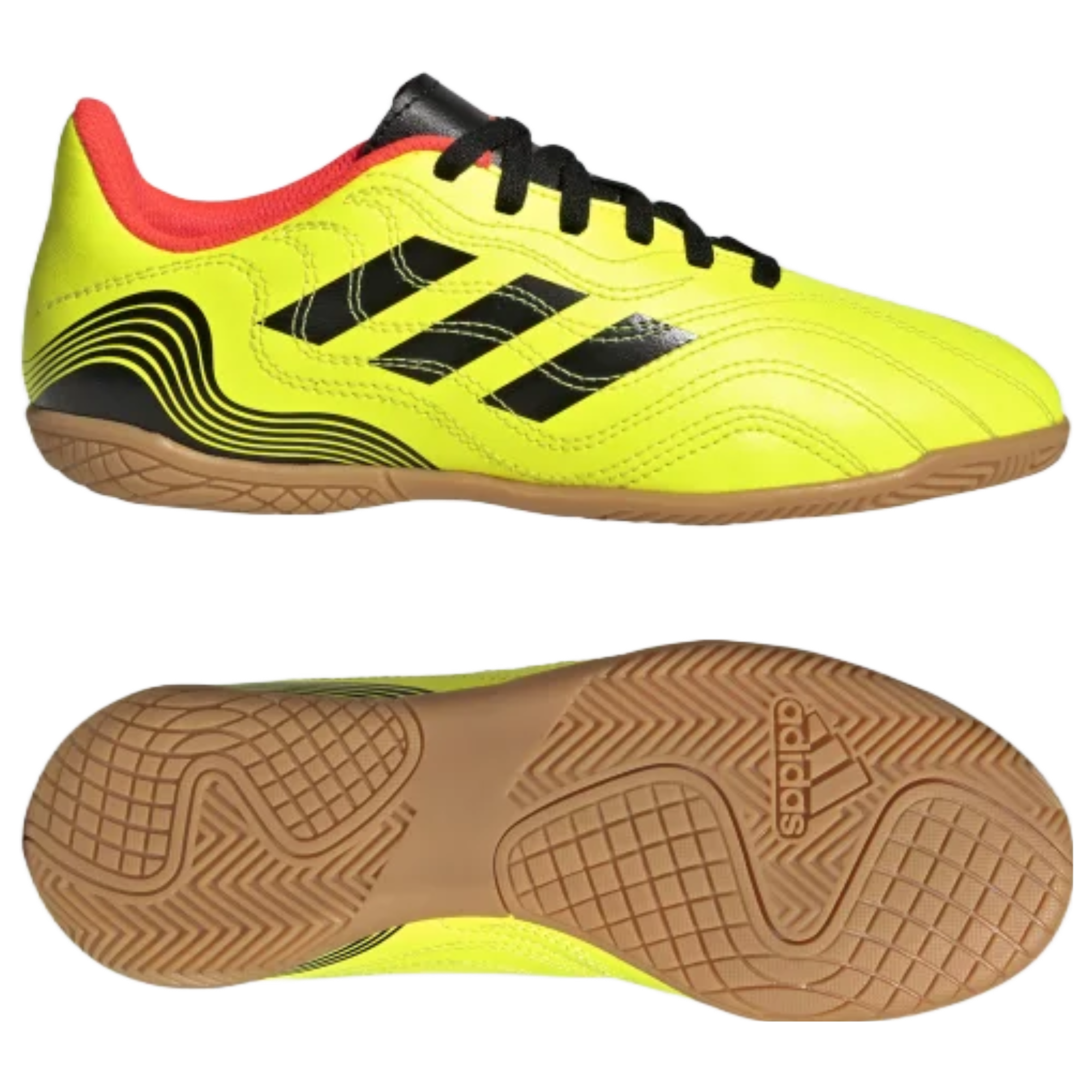 Adidas Junior Copa Sense.4 Indoor Soccer Shoes for Kids - Lightweight & Comfortable for Indoor Training & Games