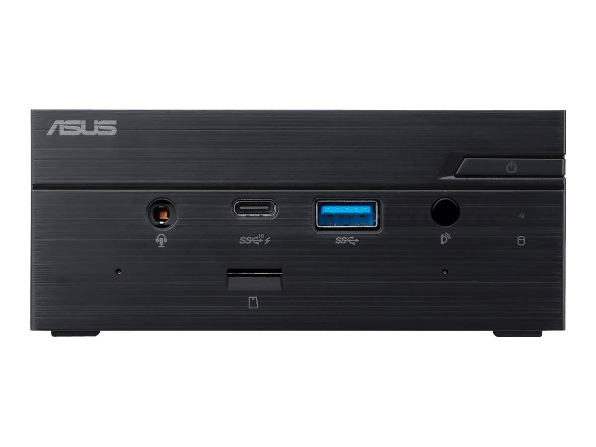 ASUS PN41-BBC130MVS1 Mini PC Barebone - Intel Celeron N5100 Processor, Intel HD Graphics, WiFi 5, Bluetooth 5.0, Audio Chip, No OS, VGA Port - Black | Perfect for Home Office, Digital Signage & Light Computing Tasks