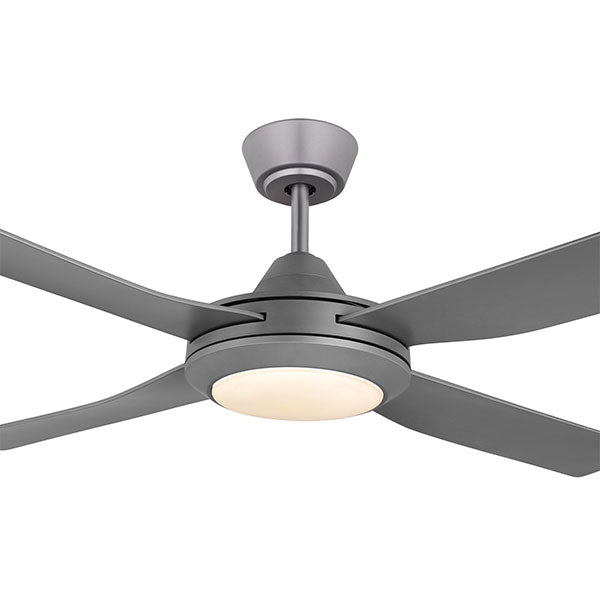 Eglo Bondi 48-inch 122cm Modern Ceiling Fan with 20W LED CCT Light in Titanium - Perfect for Living Room, Bedroom, and Outdoor Patio Cooling
