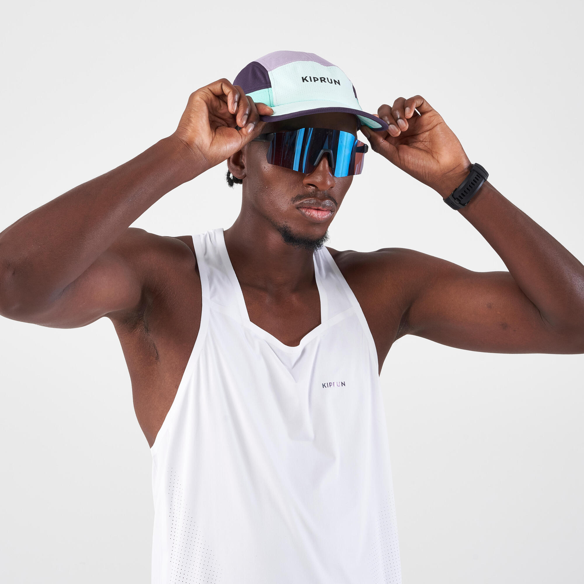 Kiprun Ultra Light 5 Panel Running Cap - Breathable Performance Hat for Men & Women - Perfect for Marathon, Jogging, Hiking & Outdoor Sports