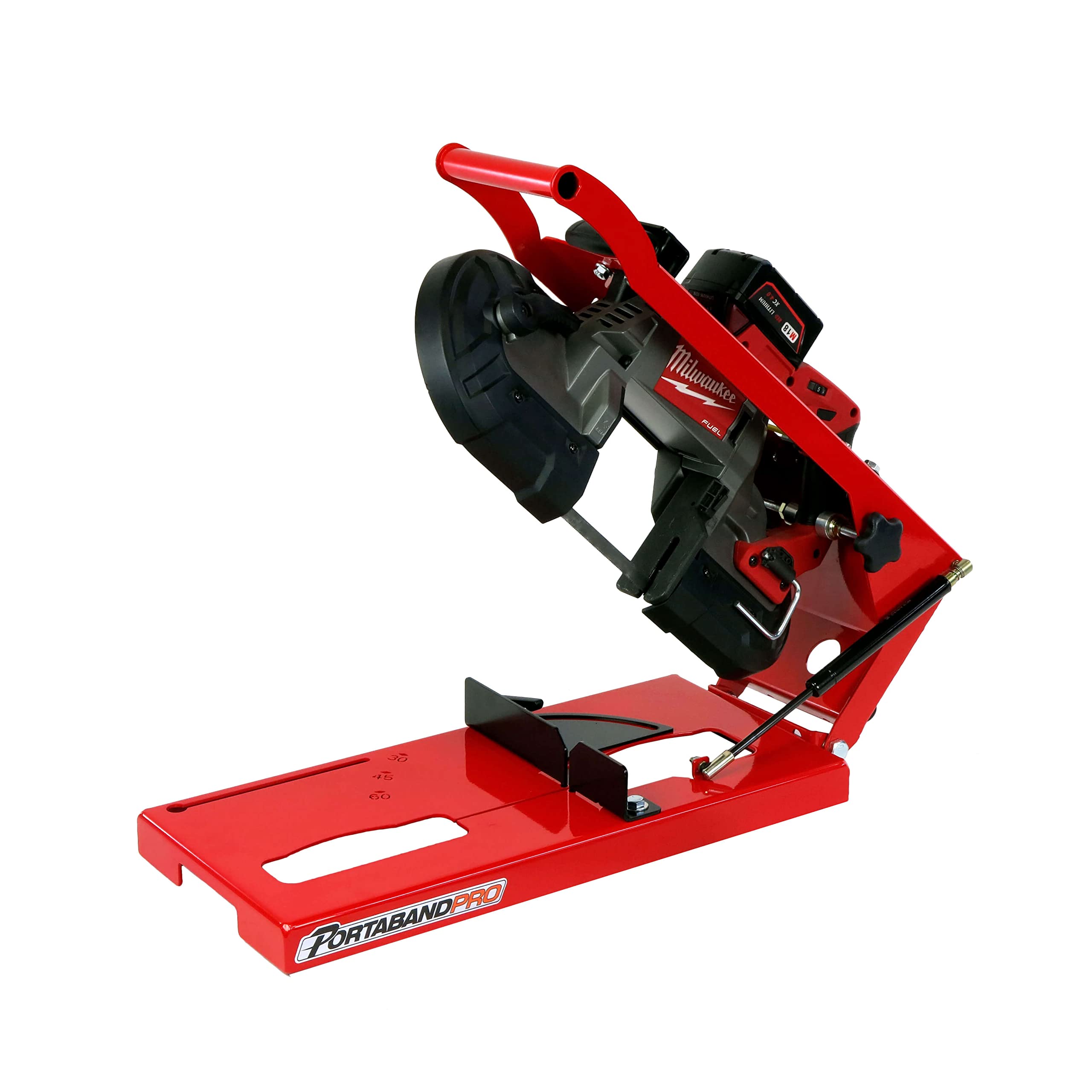 Milwaukee 6232, 6238 & 2729 Portable Band Saw Chop Saw Jig - Precision Cutting Guide for Woodworking & Metal Projects