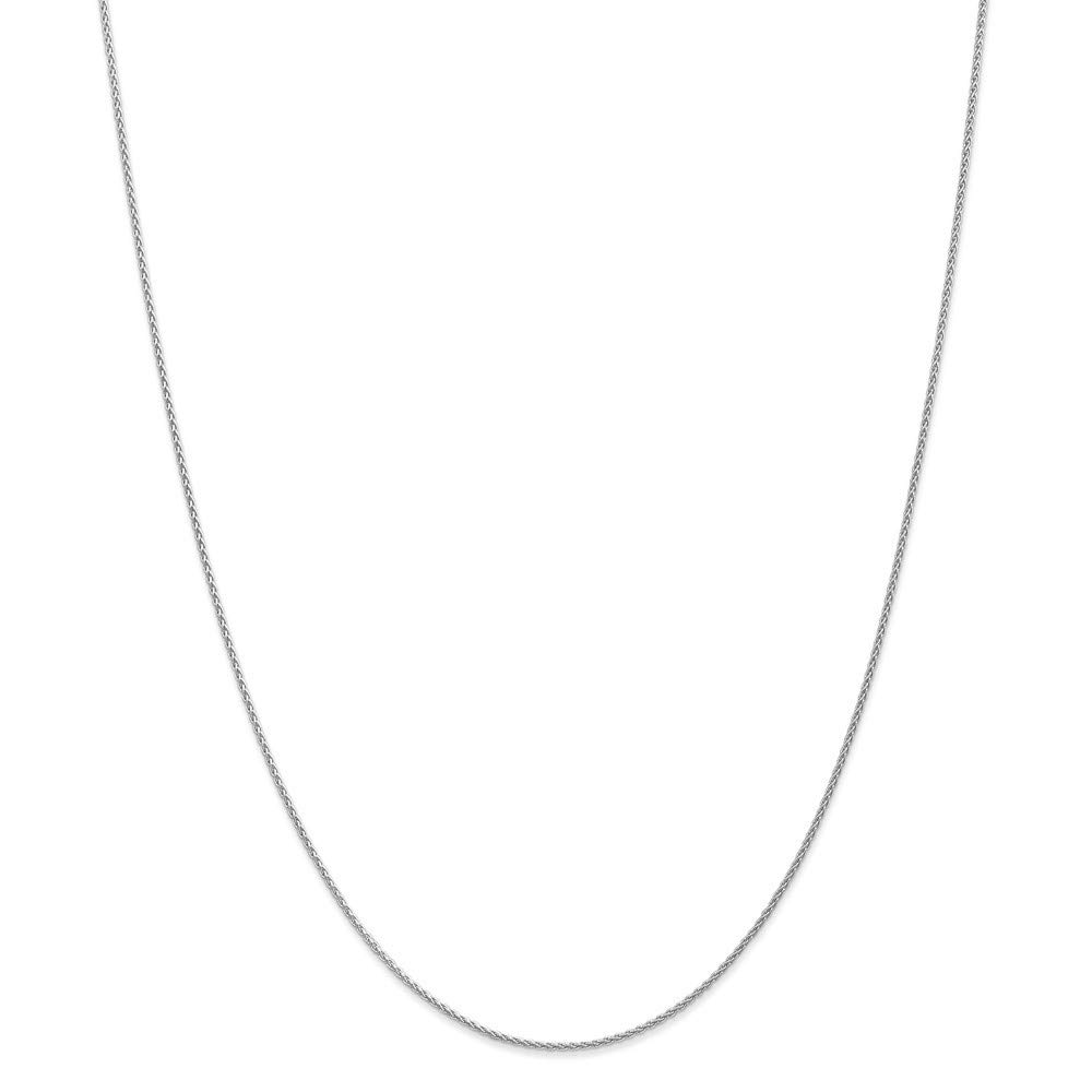 14K Gold Round Wheat Chain Necklace for Women - White Gold & Yellow Gold Options, 14-30 Inch Lengths & Variety of Widths - Perfect for Gifts, Anniversaries & Everyday Elegance