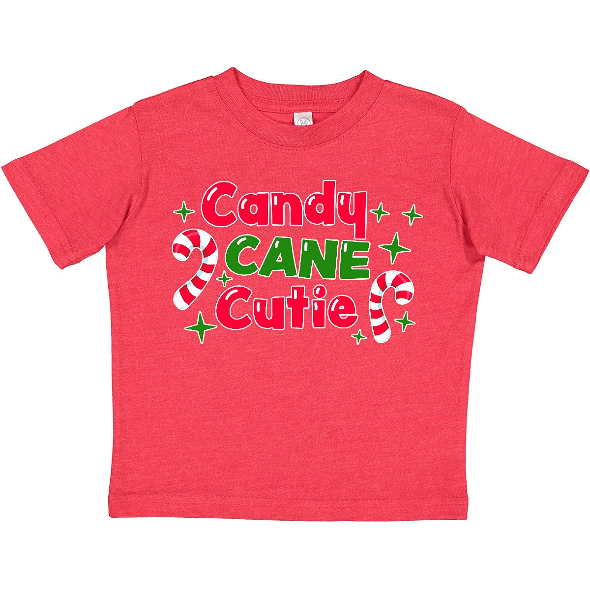 Inktastic Christmas Candy Cane Cutie Toddler T-Shirt - Festive Holiday Kids Apparel for Christmas Parties & Family Photos