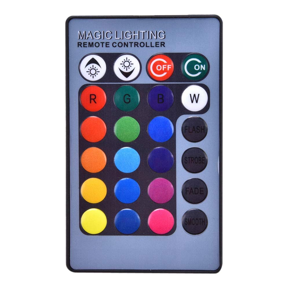 16 Colors LED RGB Light Bulb - E27 Base, Aluminum & PC Material, Energy Saving for Home, Hotel, Party & Decoration