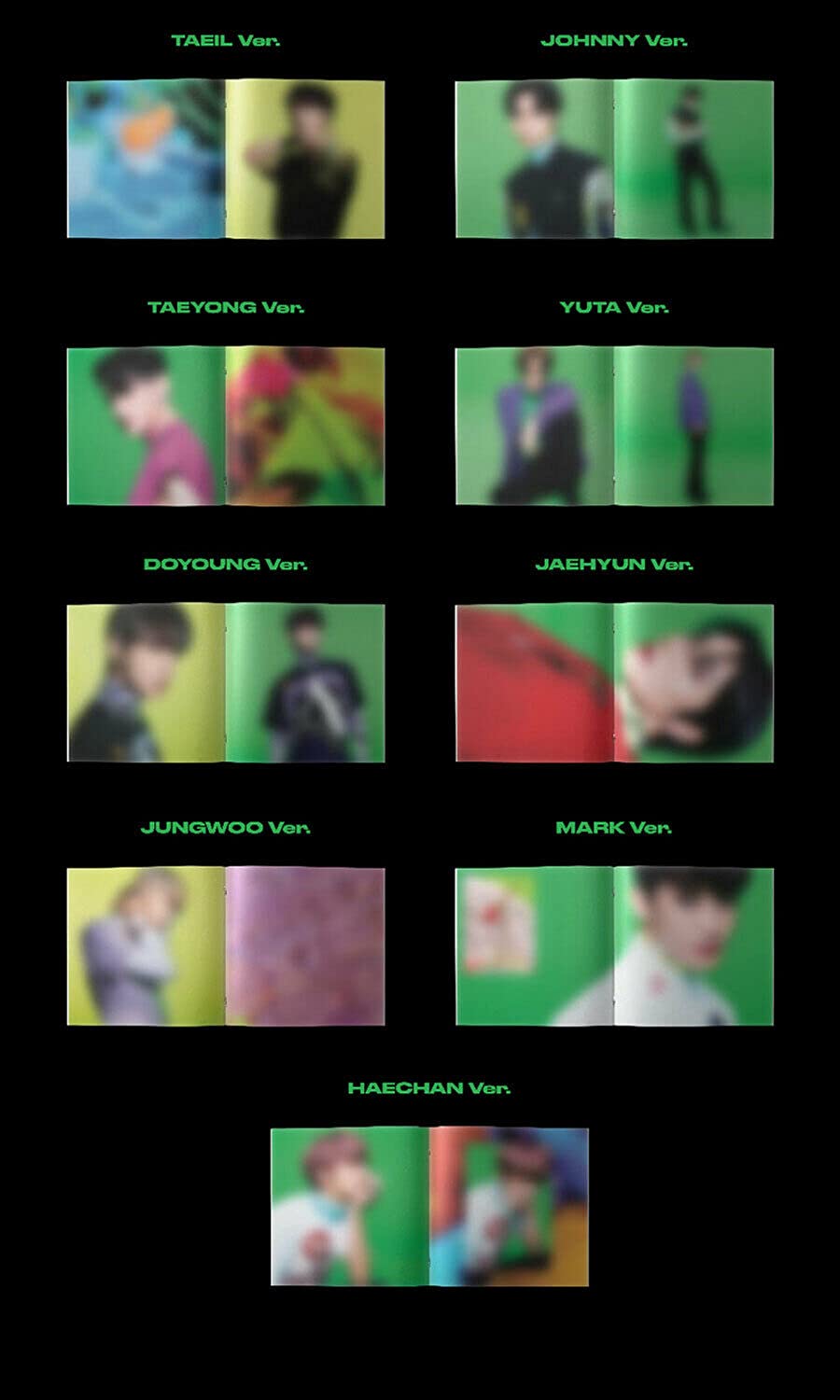 NCT 127 STICKER 3rd Album (JEWEL CASE) MARK Version - CD + 16p Photo Book + 12p Lyric Paper + AR Clip Card + AR Photo Card | K-Pop Music Collectible for Fans, Gift Idea & Home Display