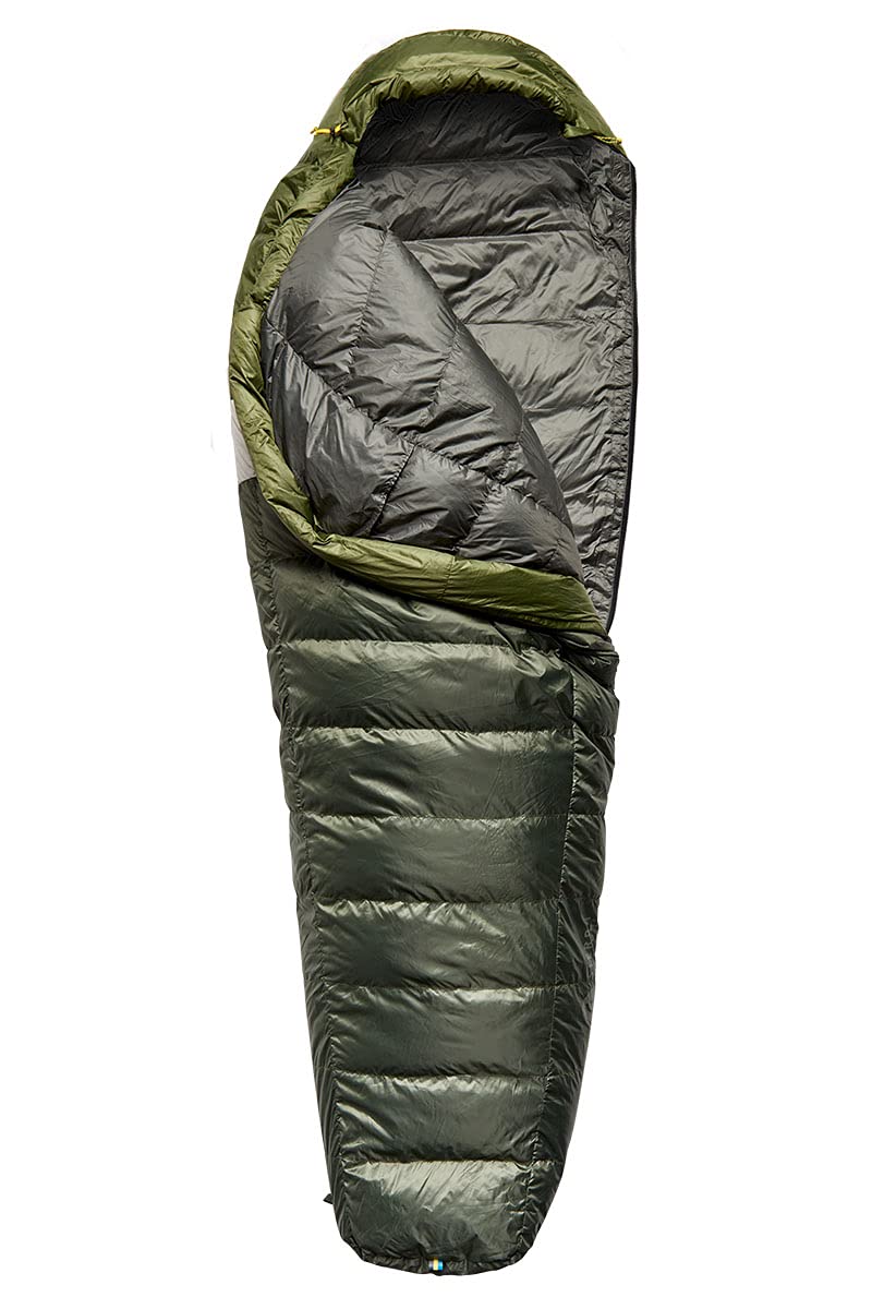 Sierra Designs Get Down 20 Degree Sleeping Bag - 550 Fill Power DriDown (PFC Free), Lightweight Mummy Sleeping Bag for Camping, Hiking & Backpacking - Men & Women - Includes Stuff Sack - Perfect for Cold Weather Adventures & Outdoor Exploration