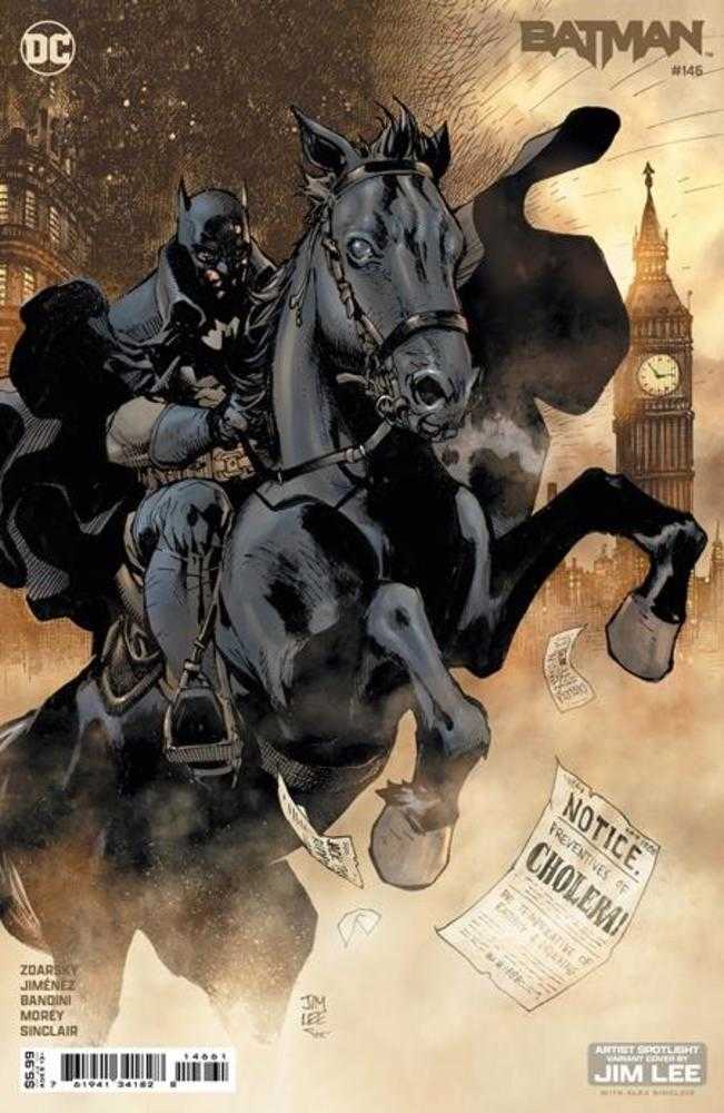 Batman #146 Cover D Jim Lee Artist Spotlight Variant - Premium Card Stock Comic Book for Collectors & Fans - Perfect for Display, Gifts & Comic Book Collections