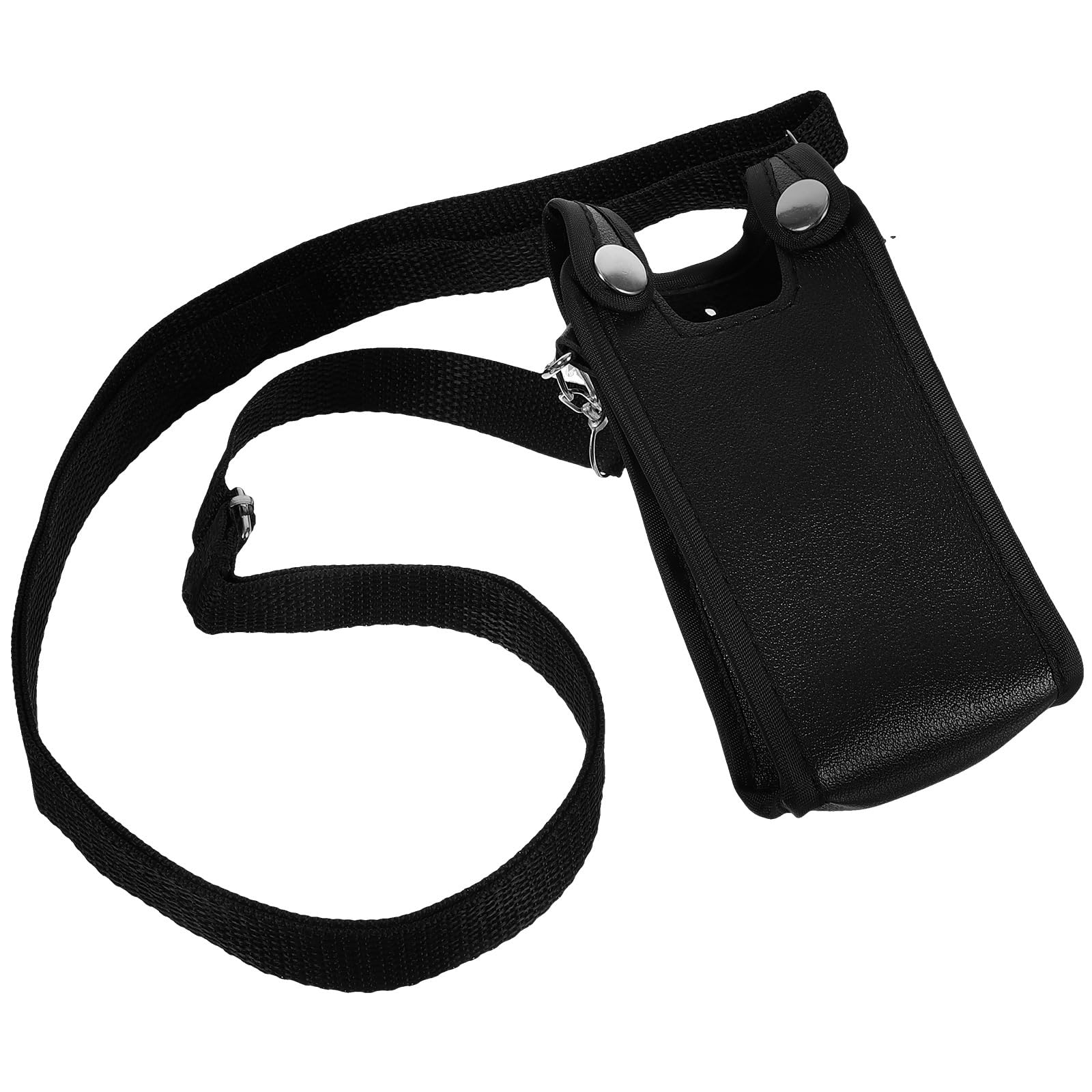 ULTECHNOVO Heavy Duty Leather Walkie Talkie Case - Durable Radio Holder Shell for Outdoor, Construction & Emergency Use