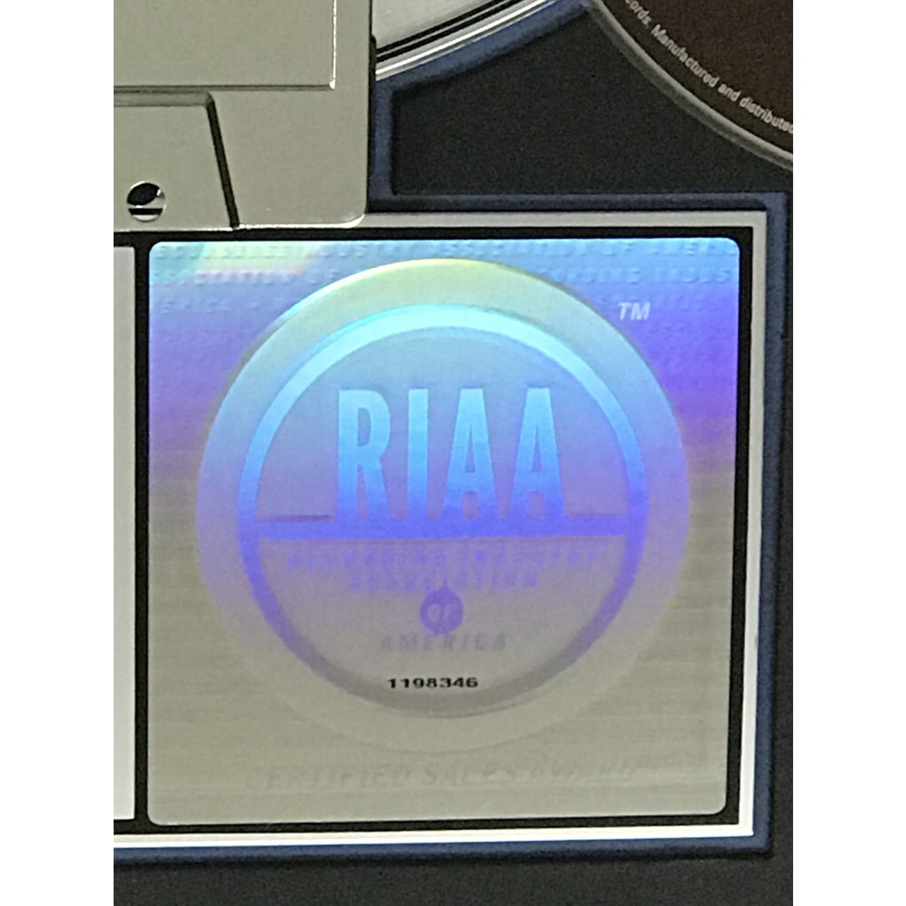 2Pac Better Dayz RIAA Certified 2x Multi Platinum Album Award - Rare Collectible for Music Fans & Hip-Hop Memorabilia Enthusiasts - Perfect for Display in Home, Office, or Music Studio