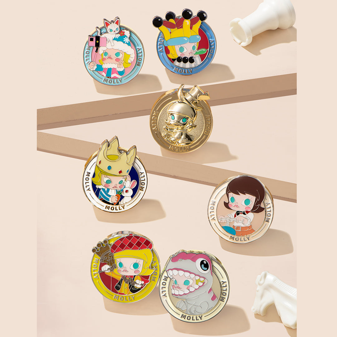 POP MART Molly Imaginary Wandering Series Car Diffuser Blind Box - Cute Scented Air Freshener for Cars, Home & Office - Perfect Gift for Collectors & Anime Fans