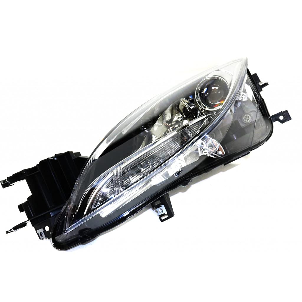 2011-2012-2013 Mazda 6 Driver Side Headlight Assembly - CAPA Certified Replacement for MA2518141/MA2518141C (GEG1510L0E) - Perfect for Night Driving & Auto Repair