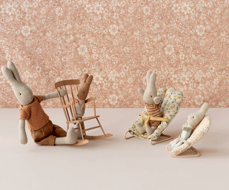 Maileg My Babysitter Doll - Adorable Handmade Collectible Toy for Kids & Nursery Decor | Perfect for Pretend Play, Gift Giving & Children's Room Display