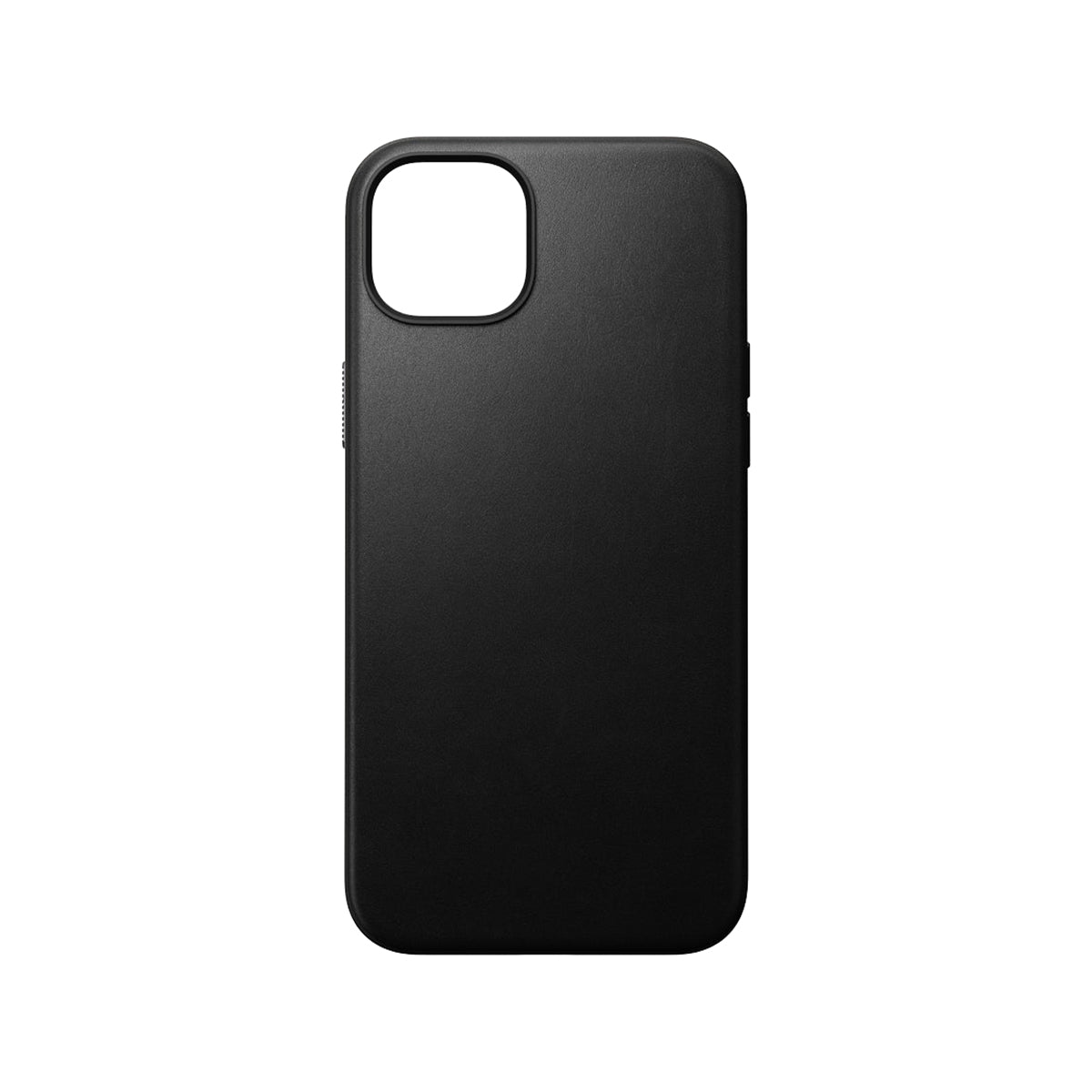 Premium Genuine Leather iPhone 15 Plus Case - Slim Protective Cover with Magnetic Closure (Black) | NMD Brand | Perfect for Business Professionals & Daily Commuters