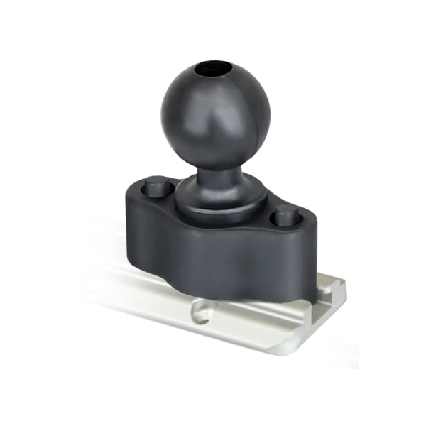 RAM C Size Ball Quick Release Track Base (RAP 383U) - Heavy Duty Towing Hitch for Trailers, Boats & Campers - Perfect for Off-Road Adventures & Towing Equipment