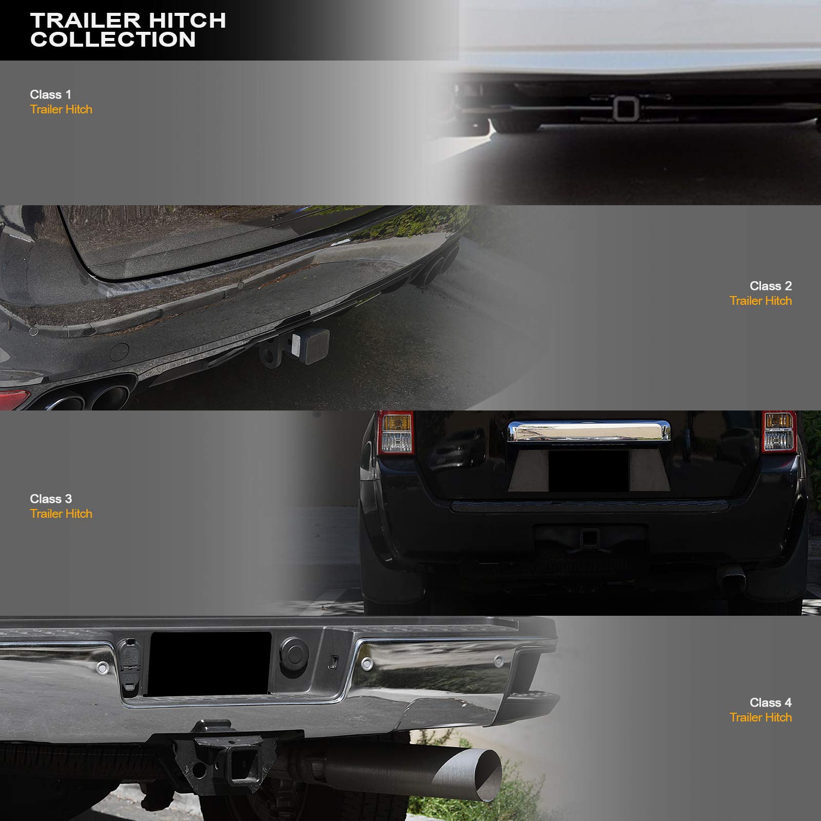2015-2025 Ford F150 Class 4 Trailer Tow Hitch Receiver 2