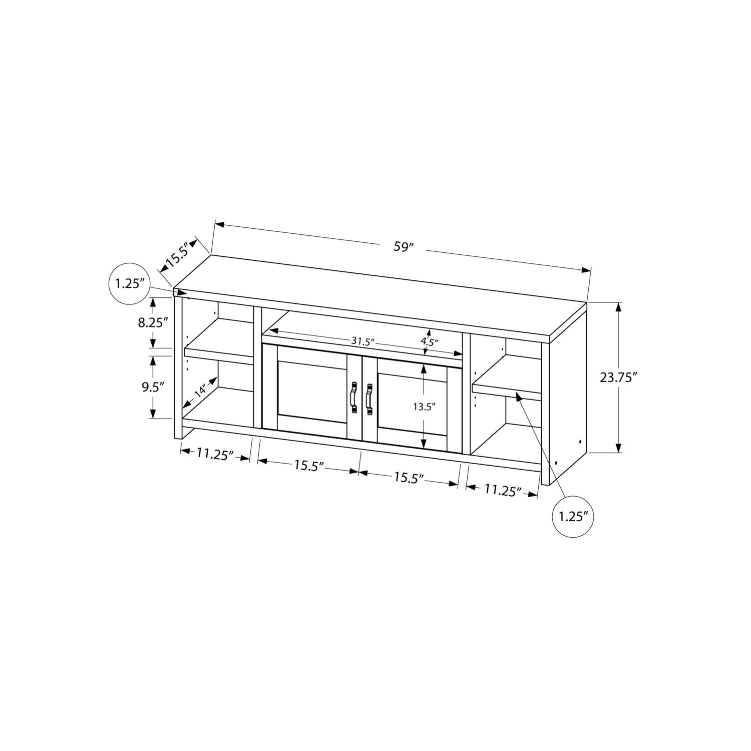 Monarch Specialties I 2743 60