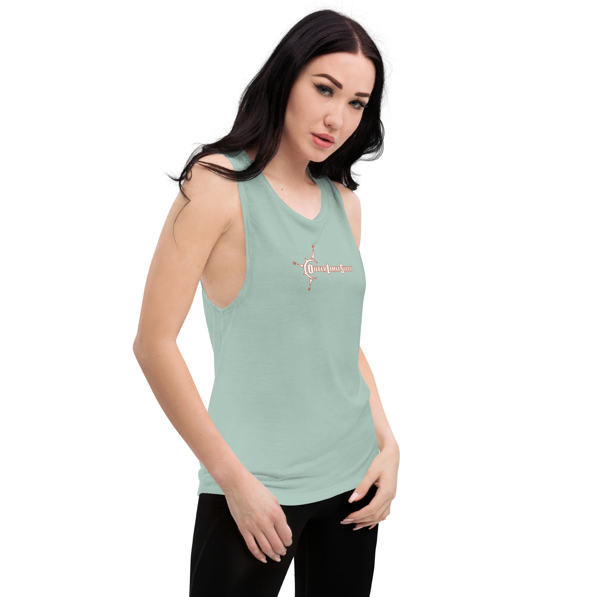 Outer Limit Supply Women's Cotton Tank Tops - Comfortable & Breathable Casual Summer Tops for Yoga, Gym, Beach & Everyday Wear
