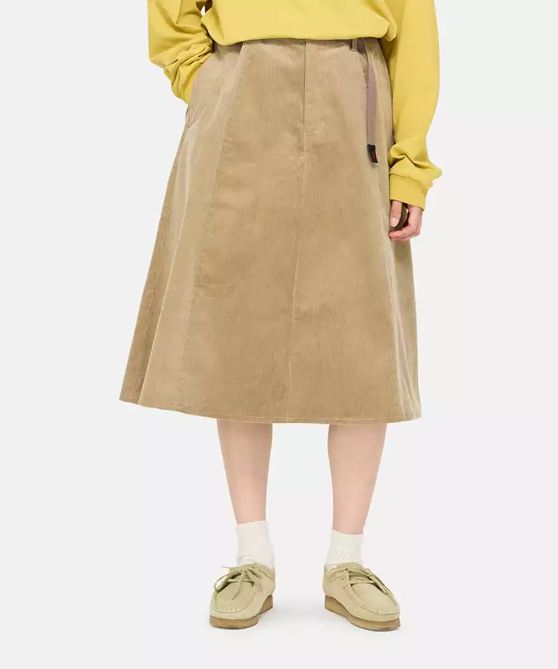 Stylish Paneled Midi Skirt for Women - Flattering A-Line Design, Comfortable Stretch Fabric - Perfect for Office Wear, Date Nights & Casual Outings