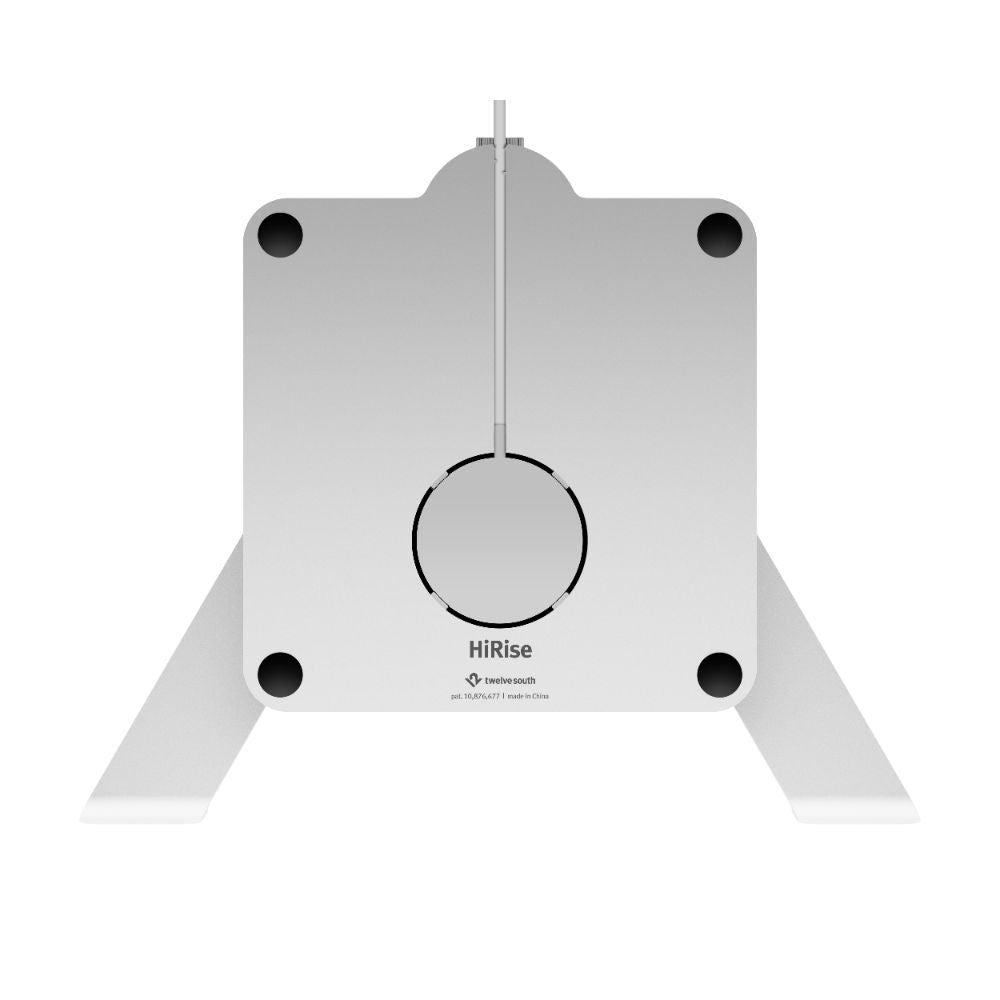 Twelve South HiRise Pro Adjustable Laptop Stand for MacBook & Notebooks - Ergonomic Desktop Riser for Home Office & Workspace Setup