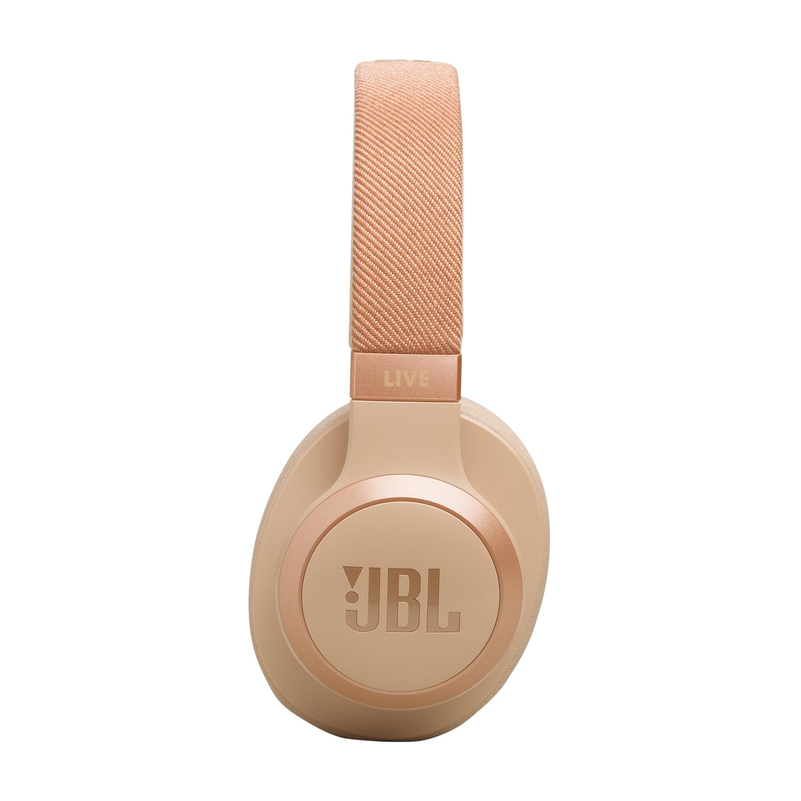 JBL Live 770NC Wireless Over-Ear Noise Cancelling Headphones with gSport EVA Case (Sandstone) - Premium Bluetooth Headset for Travel, Work & Music Lovers