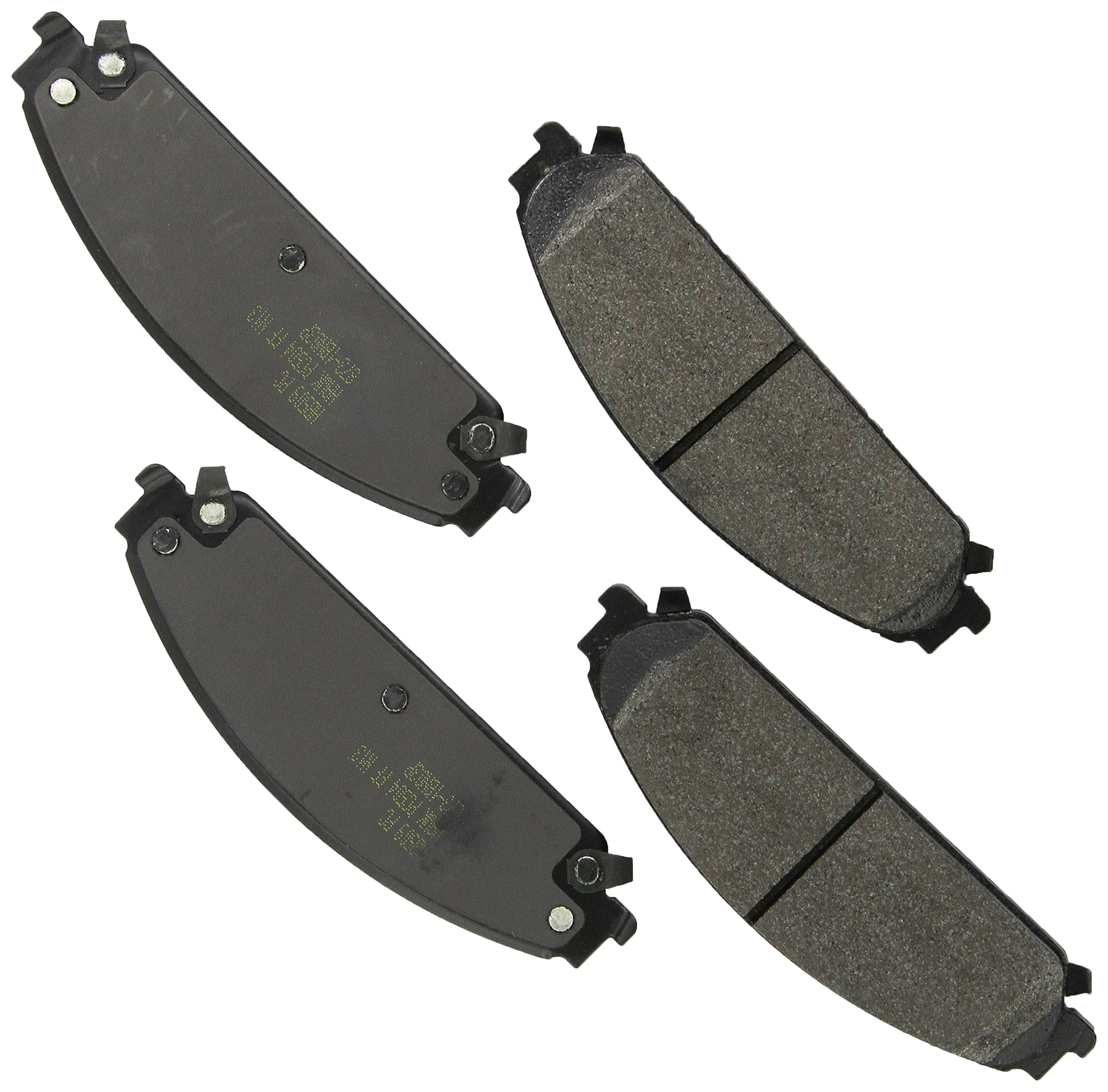 High-Performance Ceramic Brake Pads HB509Z.678 - Low Noise, Long Lasting Braking for Cars, Trucks & SUVs - Ideal for Daily Commute, Mountain Driving & Heavy Loads