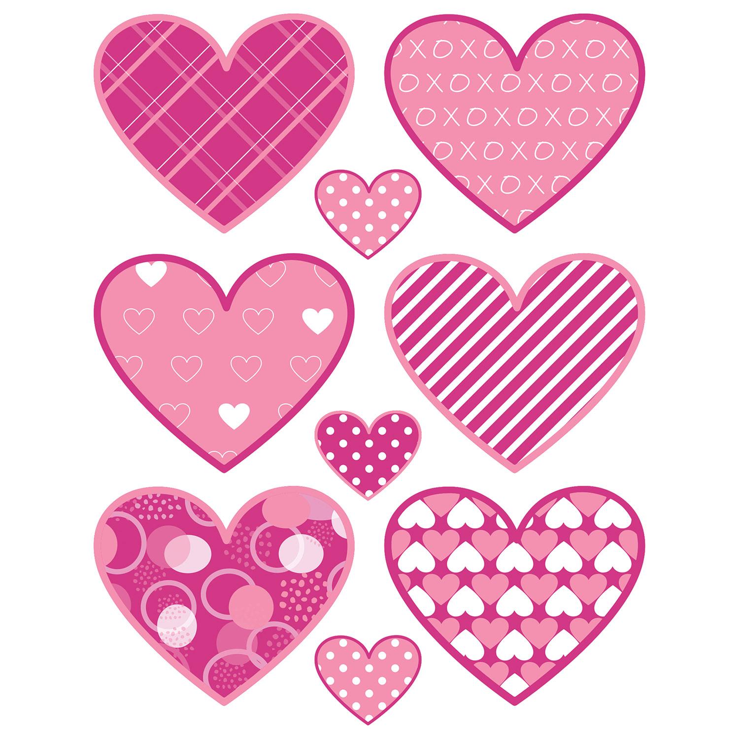 108 Pack Beistle Valentine's Day Window Clings - Heart & Cupid Decorations for Home, Office, Classroom & Party Decor (Perfect for Valentine's Day Celebrations)