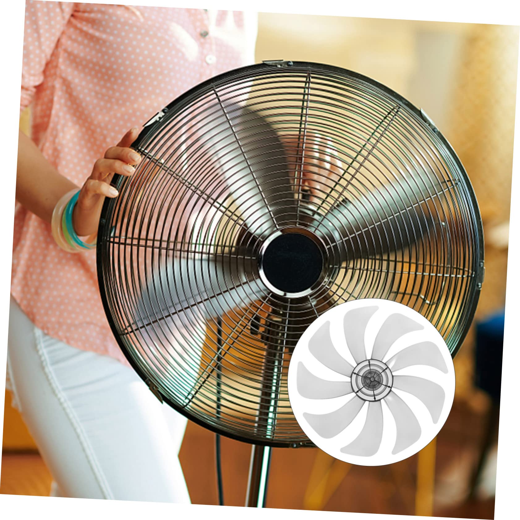 Replacement Fan Blades for Table & Ceiling Fans - Durable Replacement Fan Blades Accessories for Easy Repair & Maintenance - Perfect for Home, Office, and Workshop Cooling Solutions