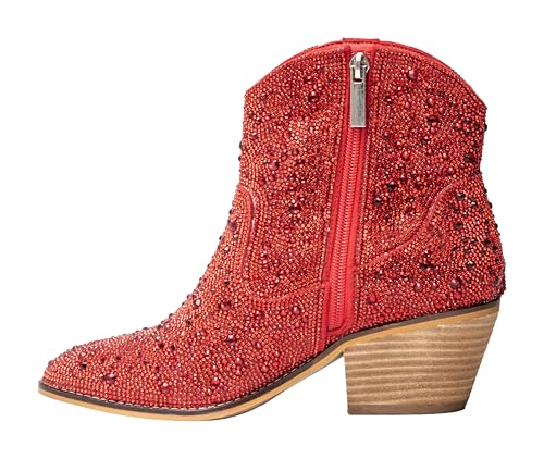 Red Rhinestones