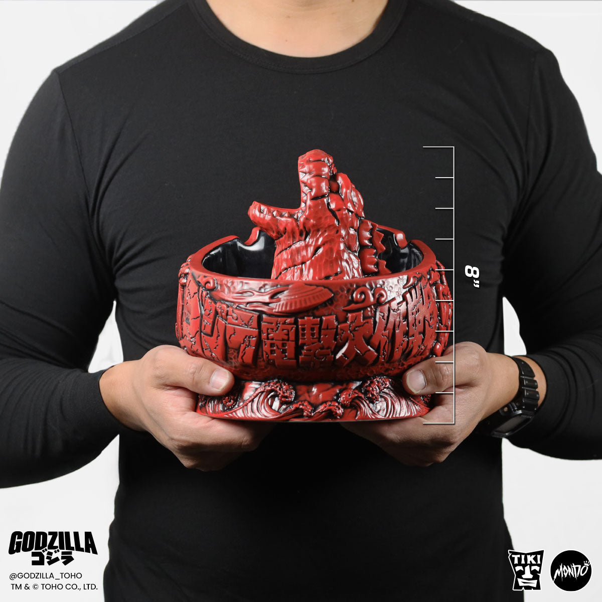 Godzilla Destroy All Monsters Scorpion Bowl - Fire Dragon Variant Collectible Figure | MonsterVerse Action Figure for Display & Collection | Perfect for Fans, Home Decor & Gifts
