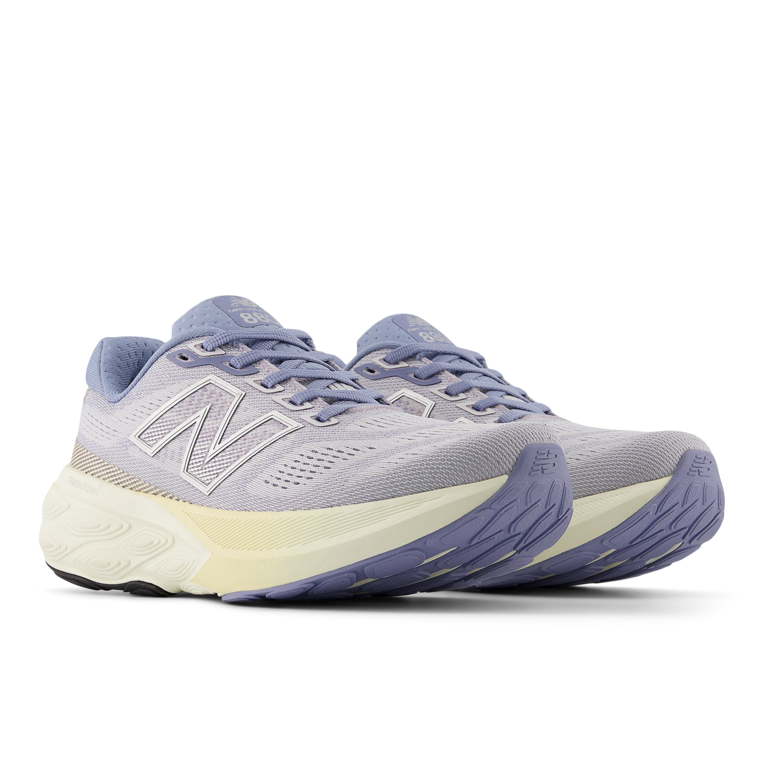 New Balance Women's Fresh Foam X 880v15 WIDE Running Shoes - Pearl Grey/Dusk Shower/Calcium - Lightweight Cushioned Sneakers for Jogging, Walking & Gym Workouts