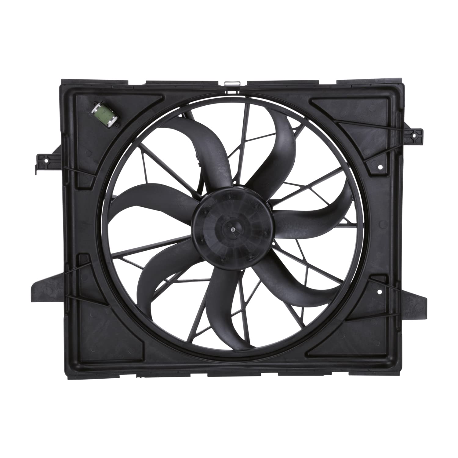 TYC 622660 Cooling Fan Assembly Replacement for 2011-2020 Jeep Grand Cherokee - Perfect for Engine Overheating Prevention & Off-Road Adventures